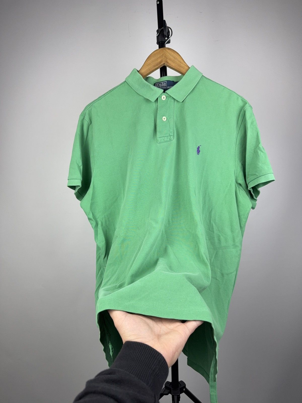 Polo Ralph Lauren 90s Retro Luxury 90s Polo Ralph Lauren Red Polo Shirt 🐎 Size US XL / EU 56 / 4 - 6 Thumbnail