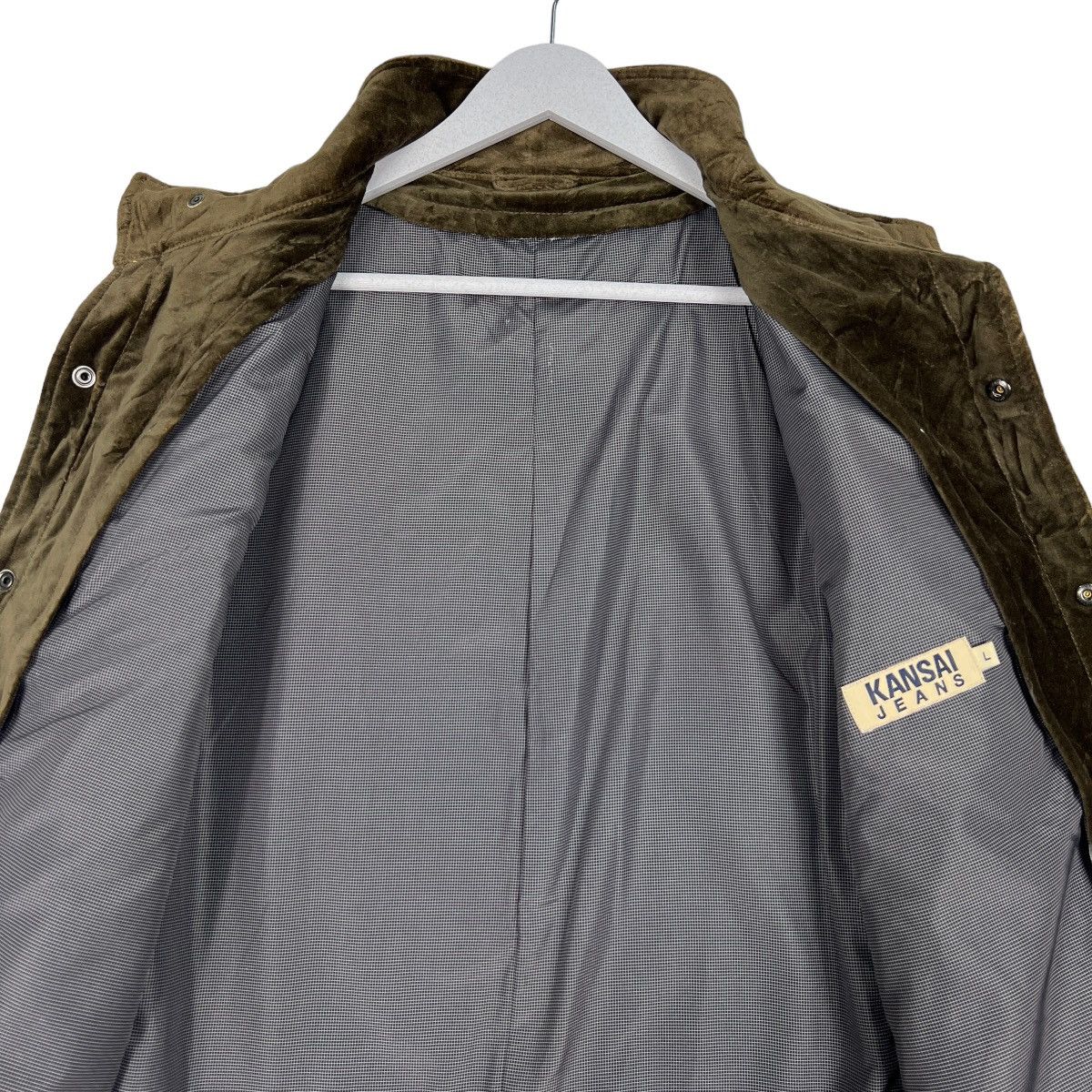 Kansai Yamamoto 🔥 KANSAI JEANS CORDUROY VELVET FIELD JACKET Size US L / EU 52-54 / 3 - 12 Thumbnail