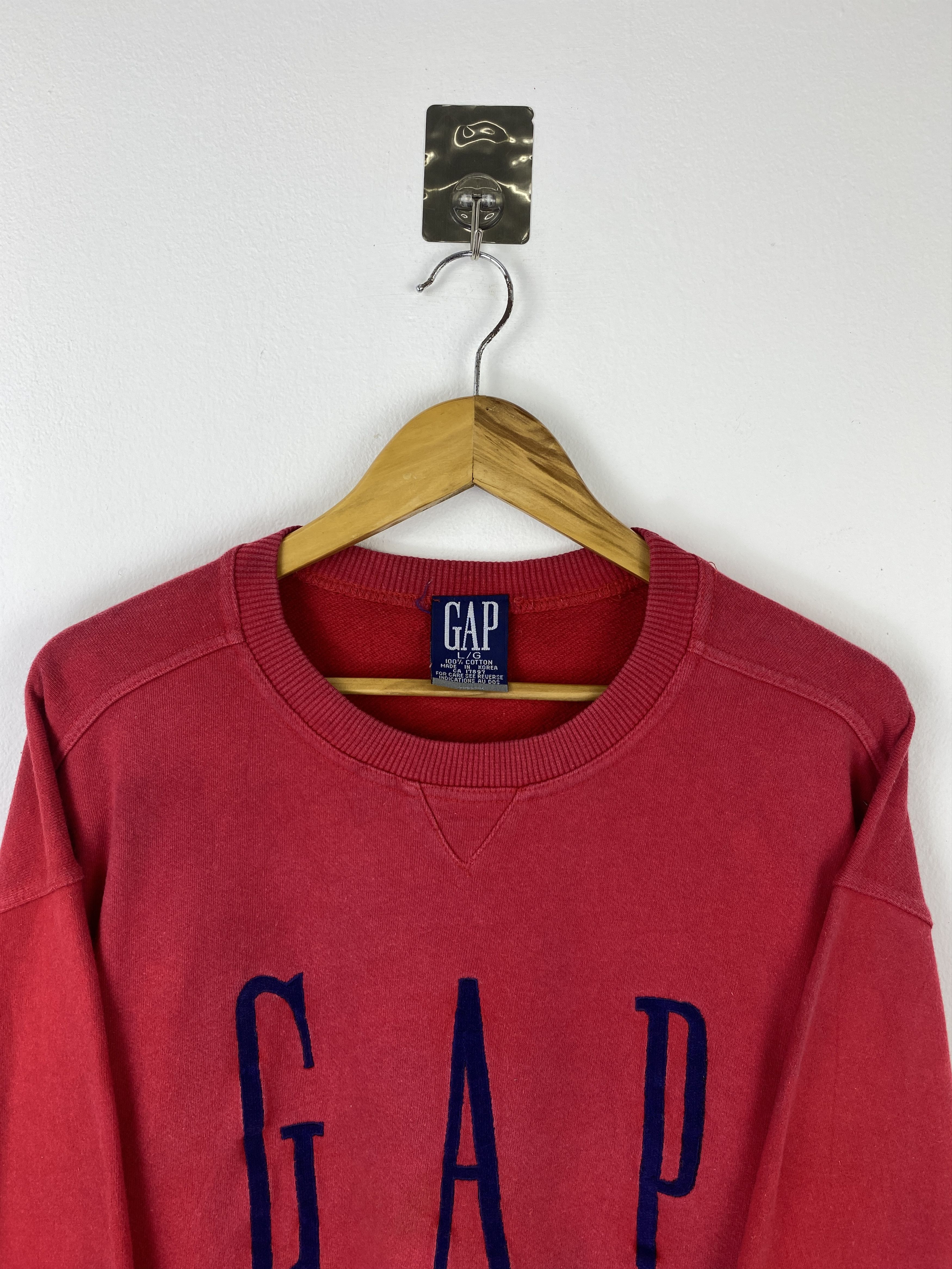 Gap Vintage Gap Spell Out Big Logo Crewneck Sweatshirt SH0429 Size US L / EU 52-54 / 3 - 2 Thumbnail