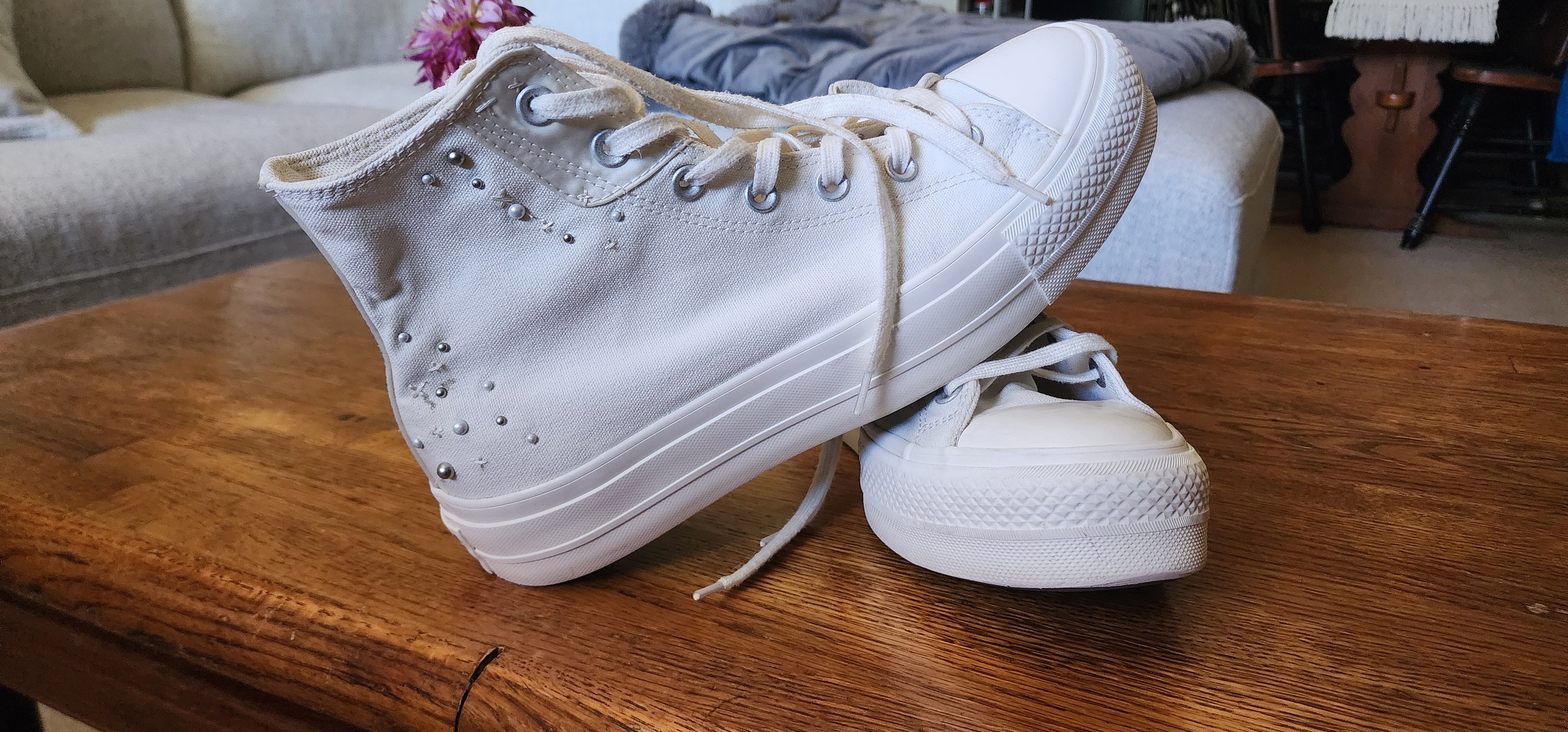 Converse converse chuck taylor all star size 10.5 women, white Size US 10.5 / IT 40.5 - 4 Thumbnail