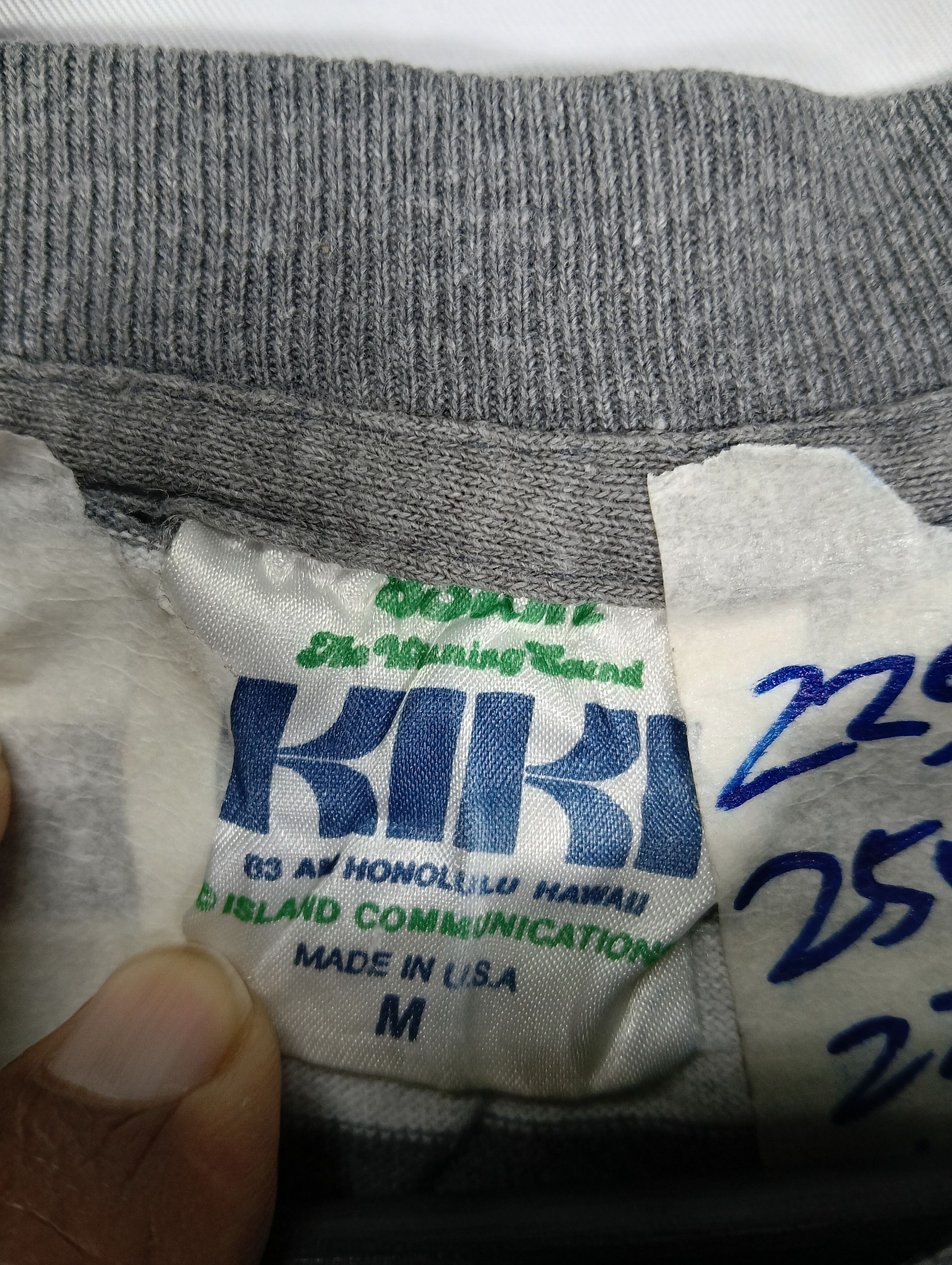 Vintage KIKI HAWAIIAN HONOLULU STIPE PRISON STYLETEE Size US L / EU 52-54 / 3 - 4 Thumbnail