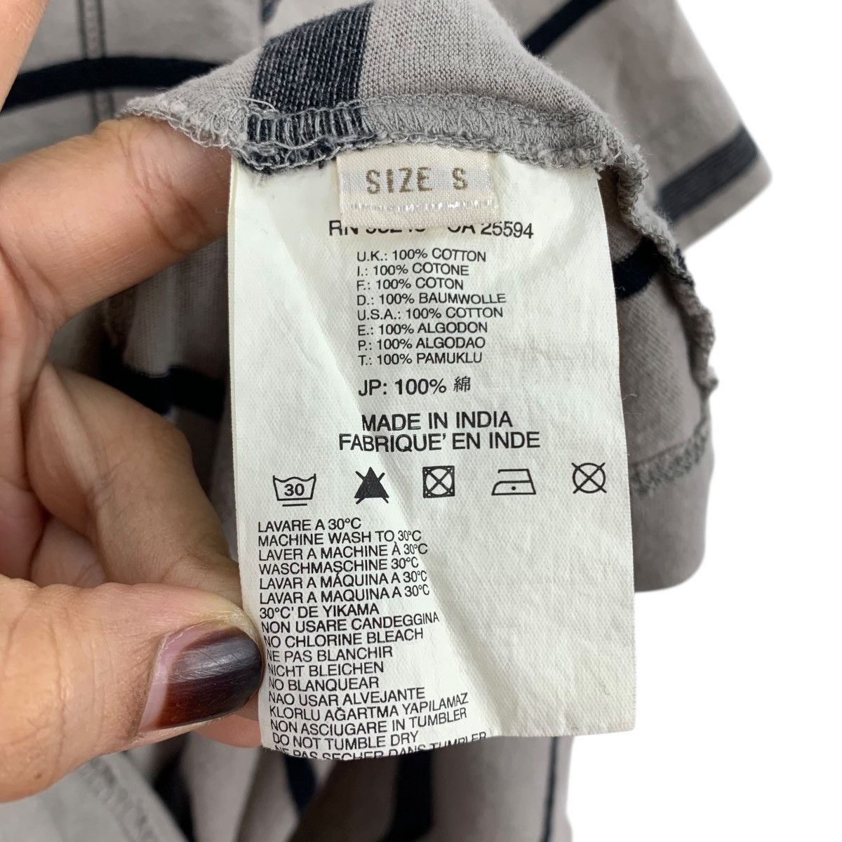 Diesel DIESEL MEMBER 978 Varsity Industry Overprint Tshirt Size US S / EU 44-46 / 1 - 7 Thumbnail