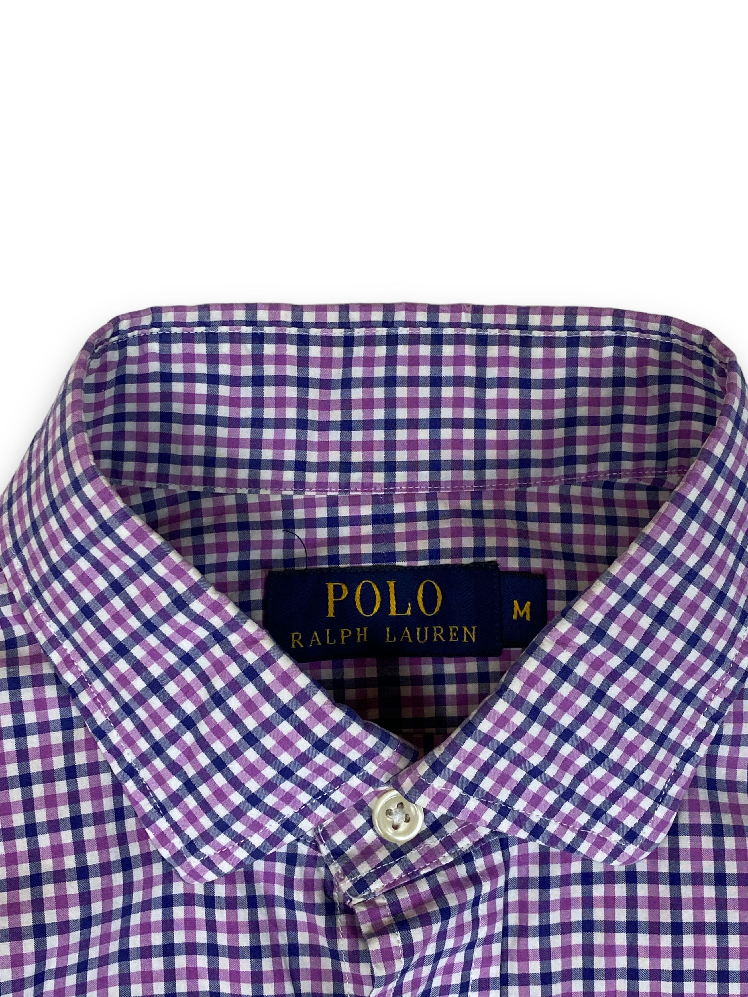 Ralph Lauren Vintage RALPH LAUREN Checked Purple Button Up Shirt M692 Size US M / EU 48-50 / 2 - 6 Thumbnail
