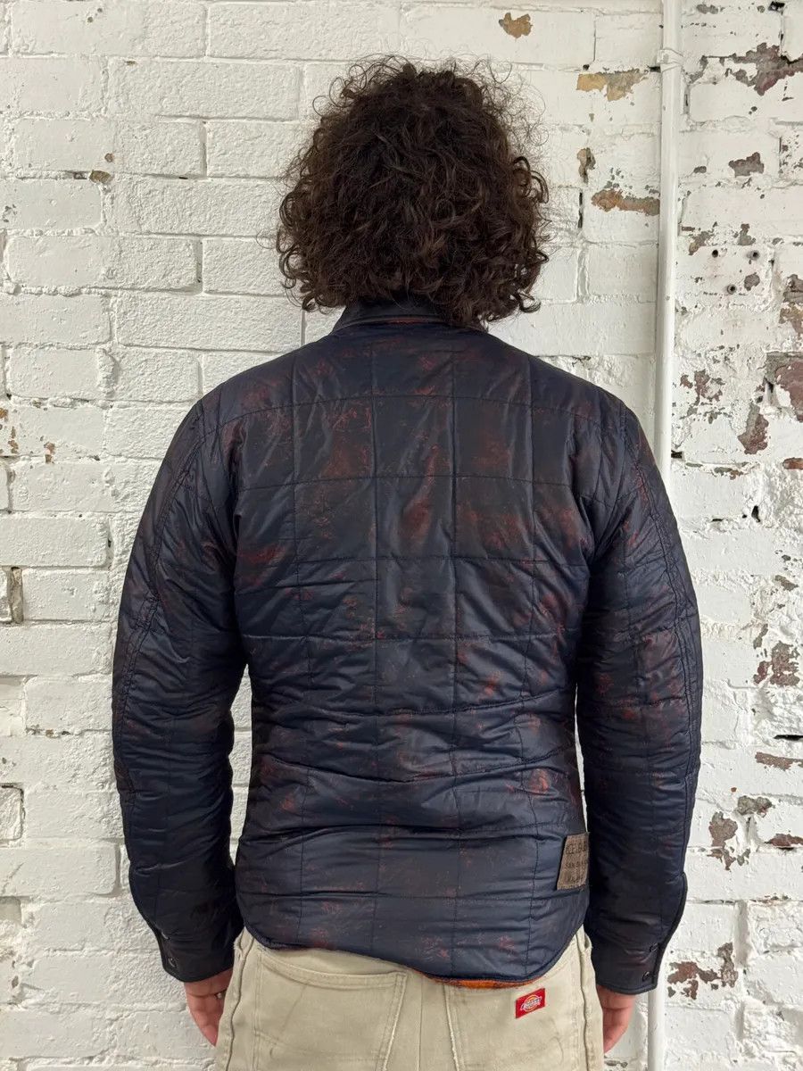 Dolce & Gabbana 2010s Dolce & Gabbana Reversible Orange & Black Tartan Jacket Size US M / EU 48-50 / 2 - 5 Thumbnail