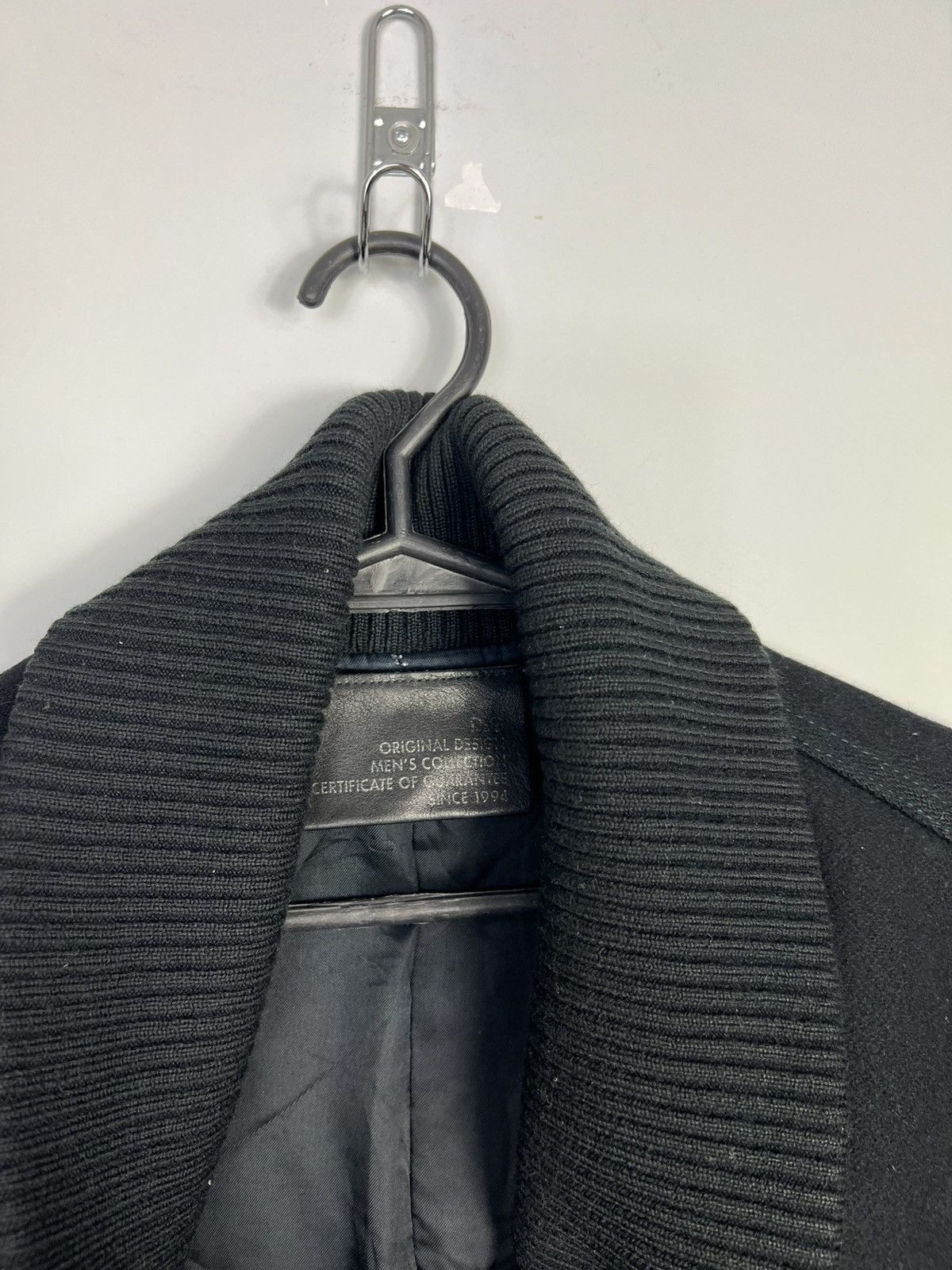 Dolce & Gabbana Dolce & Gabbana Wool Coat Black Size US L / EU 52-54 / 3 - 2 Thumbnail