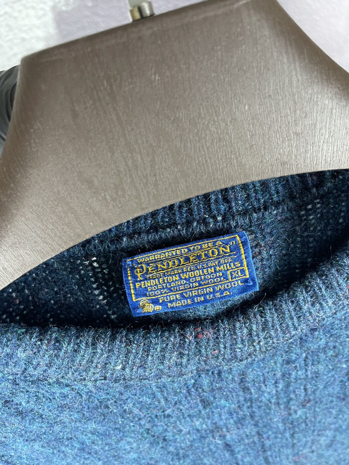 Pendleton × Vintage Pendleton vintage made in USA virgin wool sweater knitwear Size US XL / EU 56 / 4 - 8 Thumbnail