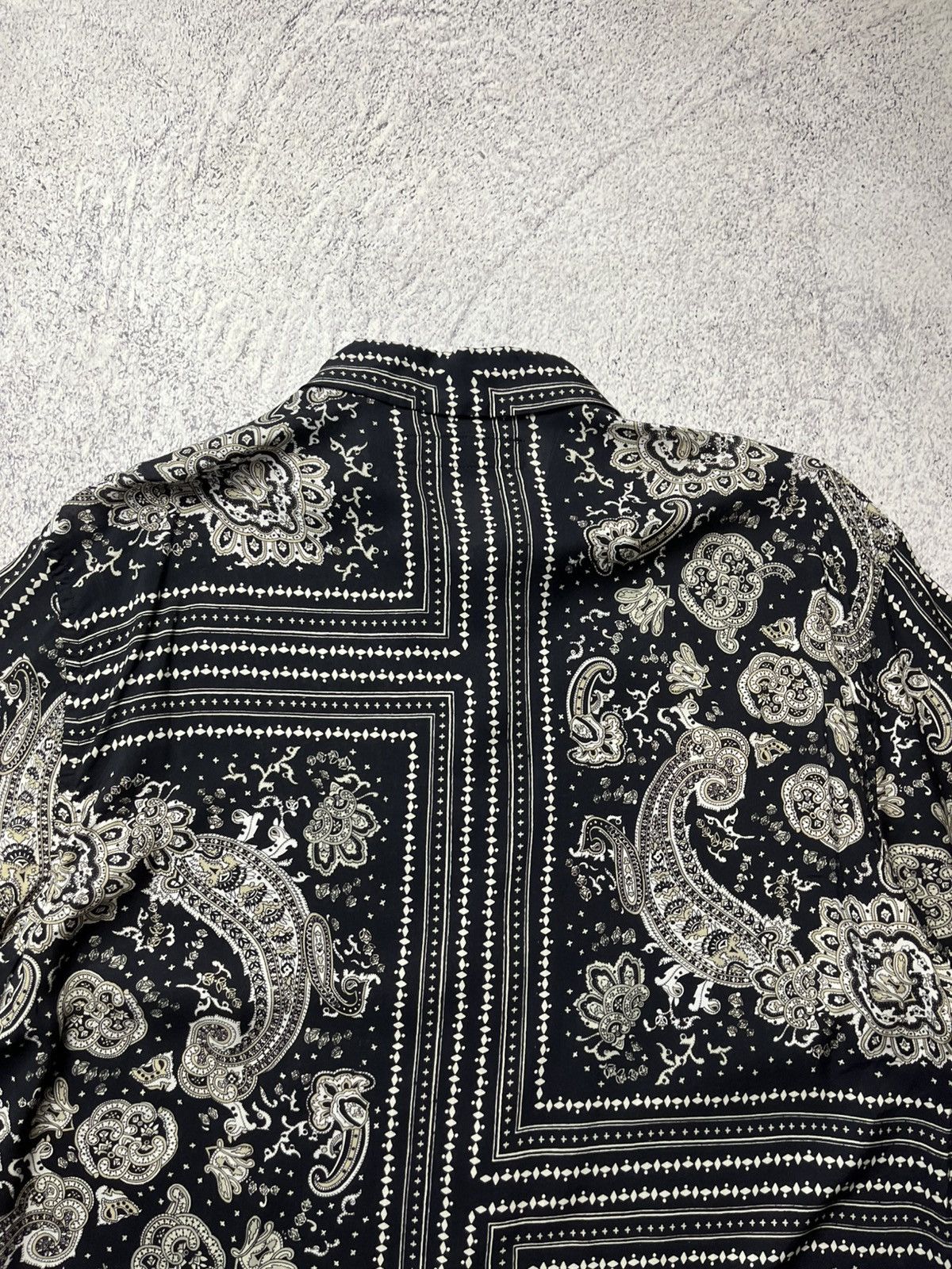 Allsaints Designer Allsaints Bandana Hawaii crazy oversize shirt Size US L / EU 52-54 / 3 - 25 Thumbnail