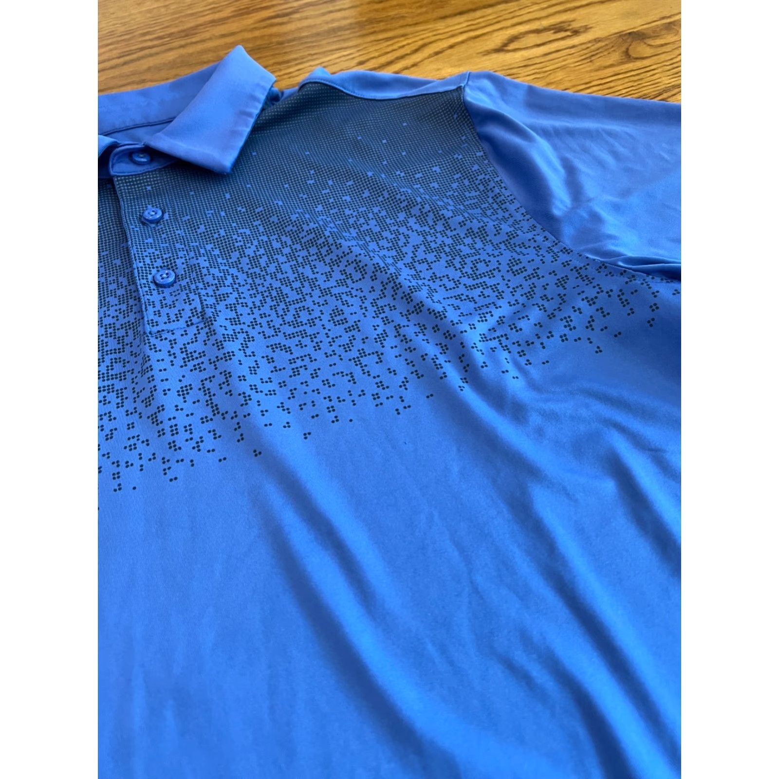 Under Armour Under Armour Tech Polo Shirt Men’s Large Blue Short Sleeve Relaxed Fit Logo Solid Polo Shirt 29in Chest 44in HeatGear Size US L / EU 52-54 / 3 - 3 Thumbnail