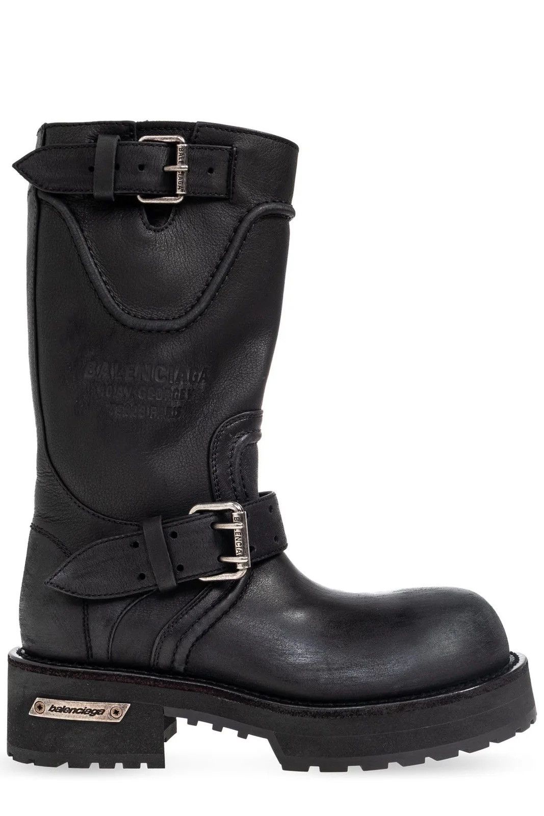 Balenciaga Balenciaga Venom Buckle Detailed Boots Size US 6 / EU 39 - 1 Thumbnail
