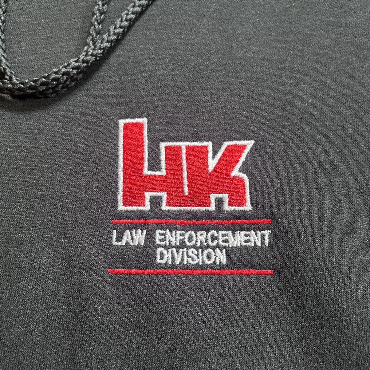 Vintage HK Heckler Koch Law Enforcement Gun XL Hoodie Sweatshirt Size US XL / EU 56 / 4 - 3 Thumbnail