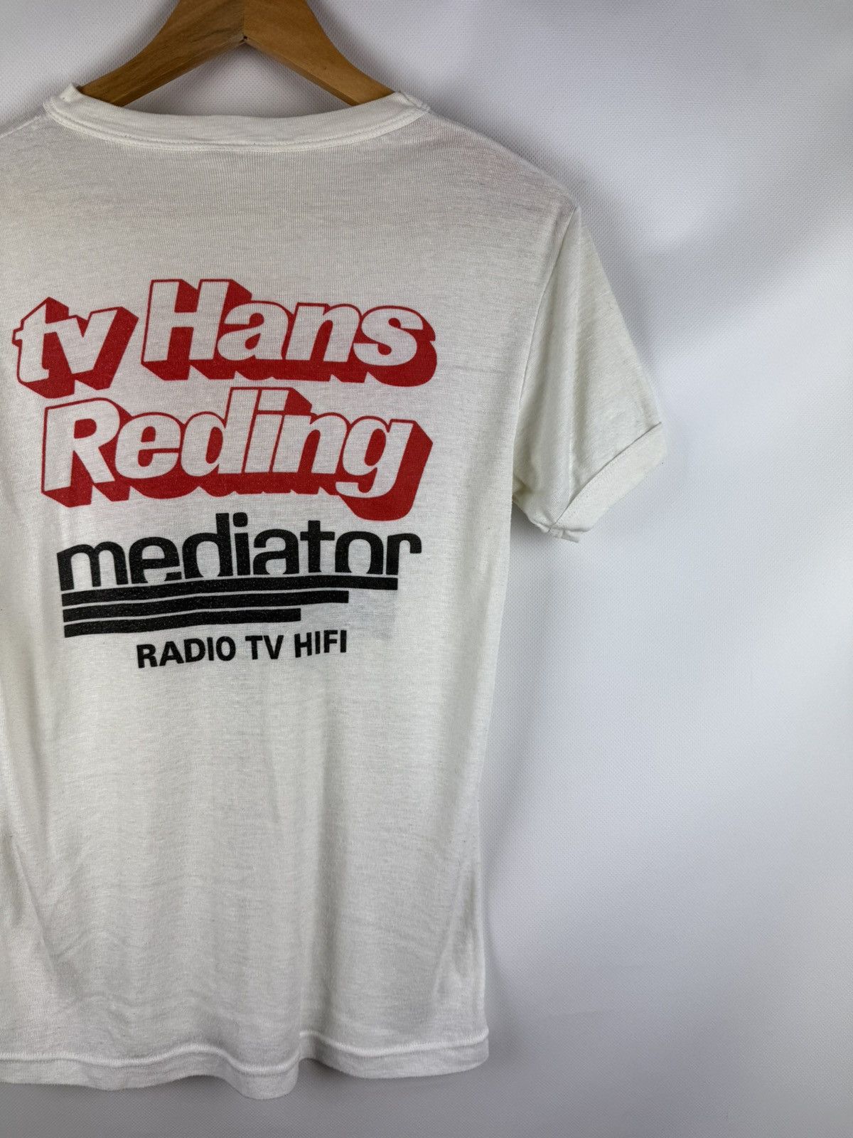 Other Vintage 80s TV Hans Reding Graphic Print Promo T Shirt Size US M / EU 48-50 / 2 - 15 Thumbnail