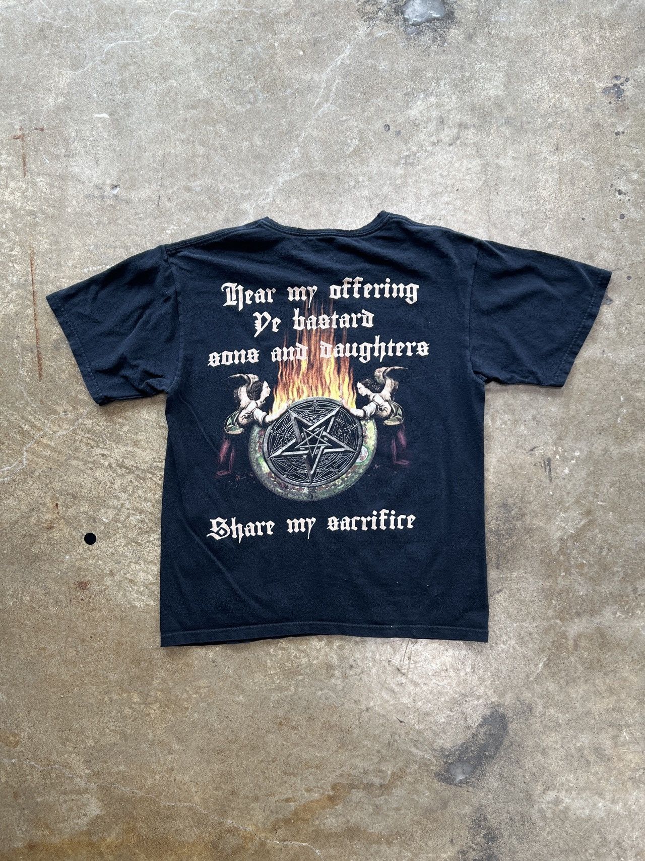 Band Tees Vintage 2007 Dimmu Borgir Sorte Diaboli Band Tee Large Size US L / EU 52-54 / 3 - 5 Thumbnail