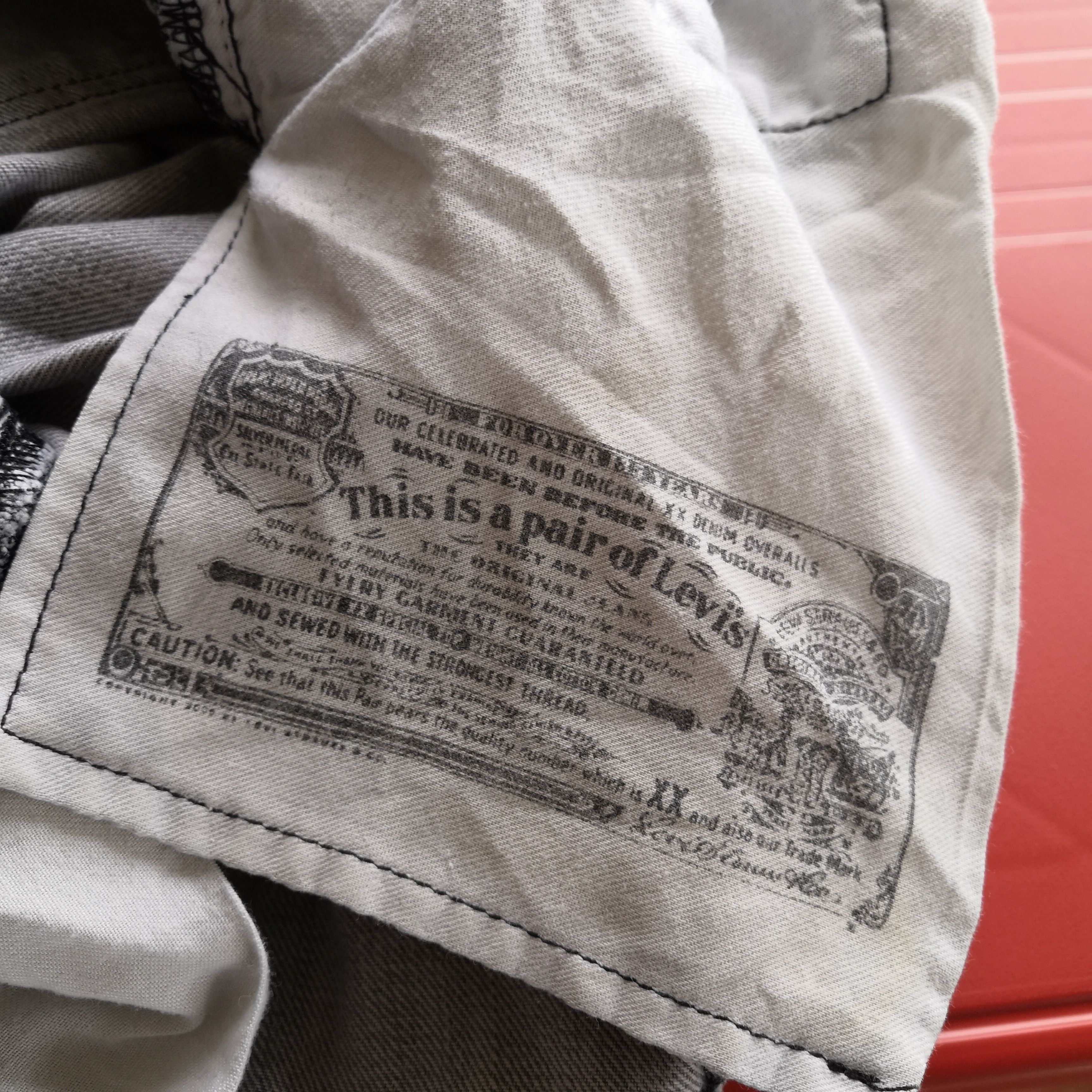 Levi's Vintage Levis 501 Faded Black Jeans Levi's Light Wash Denim Size US 32 / EU 48 - 10 Thumbnail