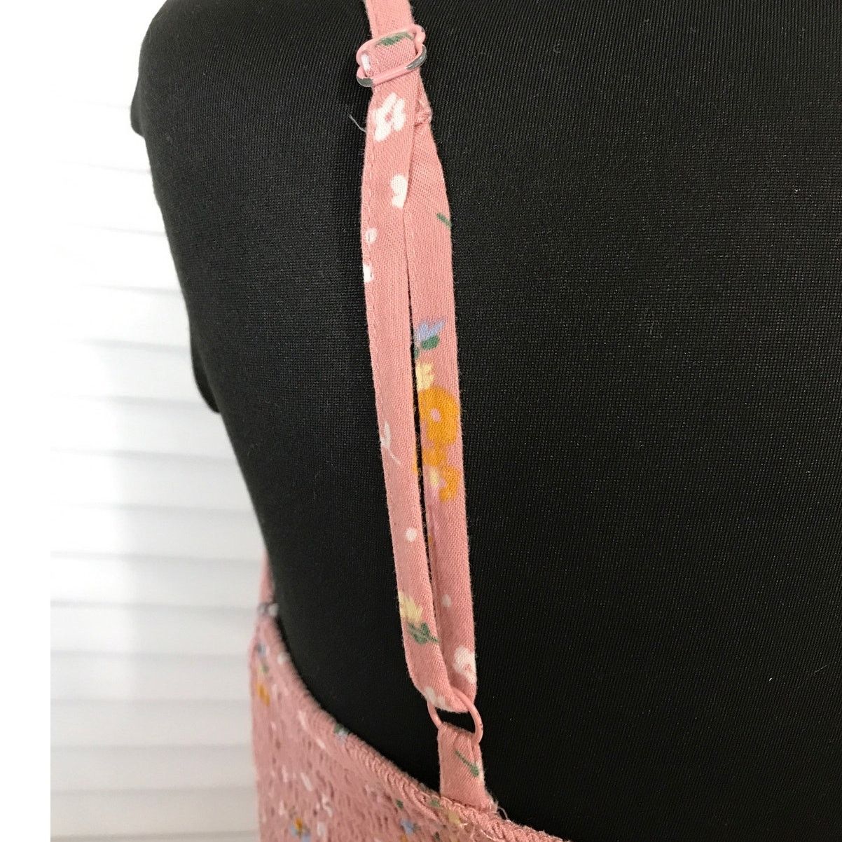 Other A.U.W. Pink Floral A-line Mini Sundress Juniors XL Size XL / US 12-14 / IT 48-50 - 4 Thumbnail
