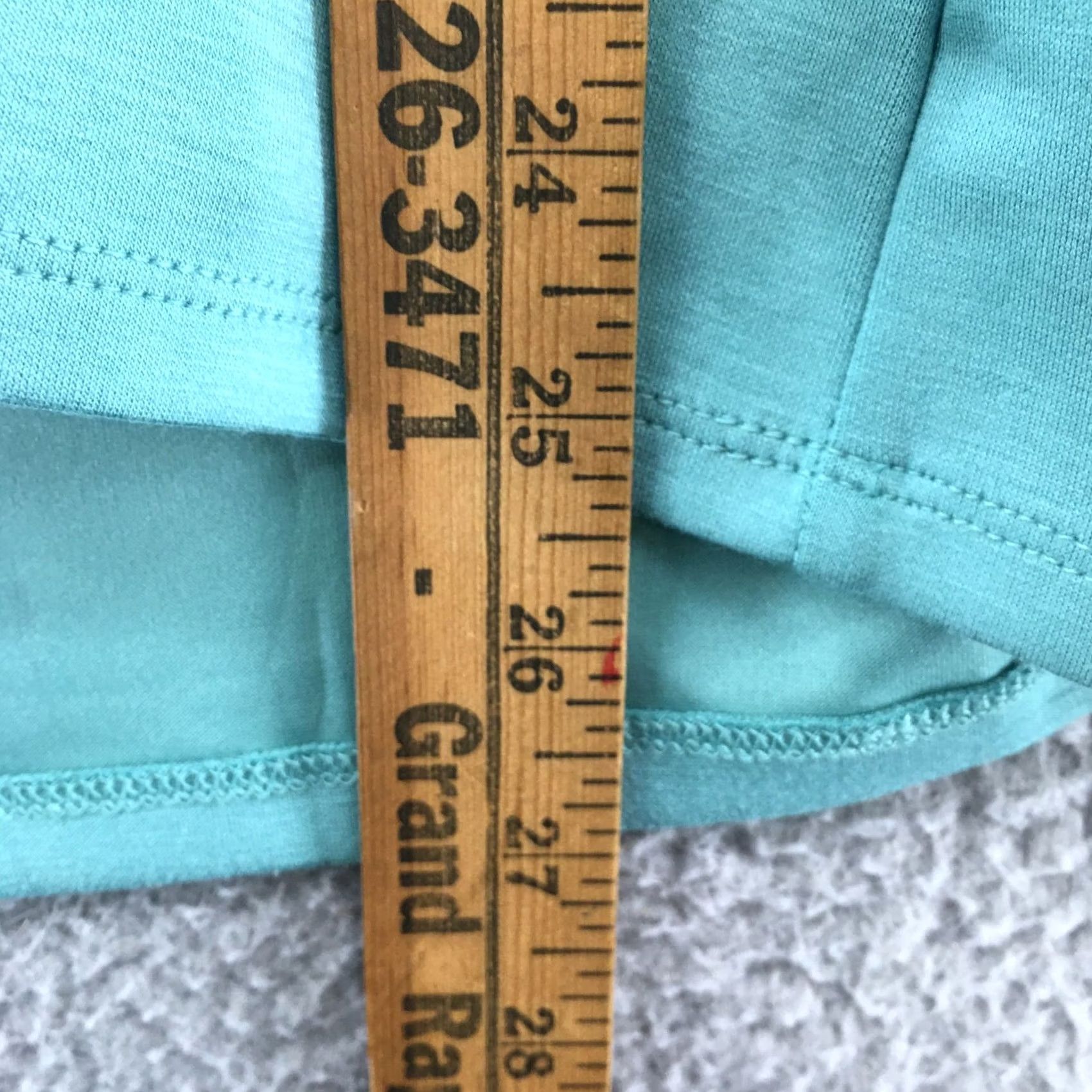Worthington Worthington Square Neck Blouse Top Womens 1X Green Puff Long Sleeve Casual NEW Size XL / US 12-14 / IT 48-50 - 5 Thumbnail