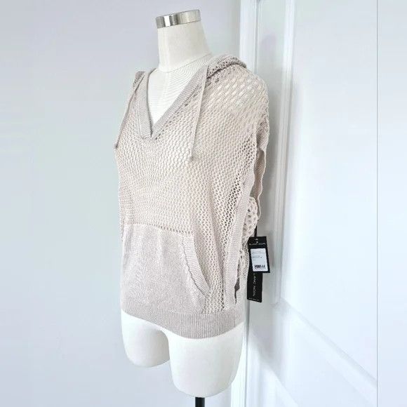 Blanc Noir Pumice Pullover Slvless Hoodie Active Beach Lounge Travel Size XS / US 0-2 / IT 36-38 - 3 Thumbnail