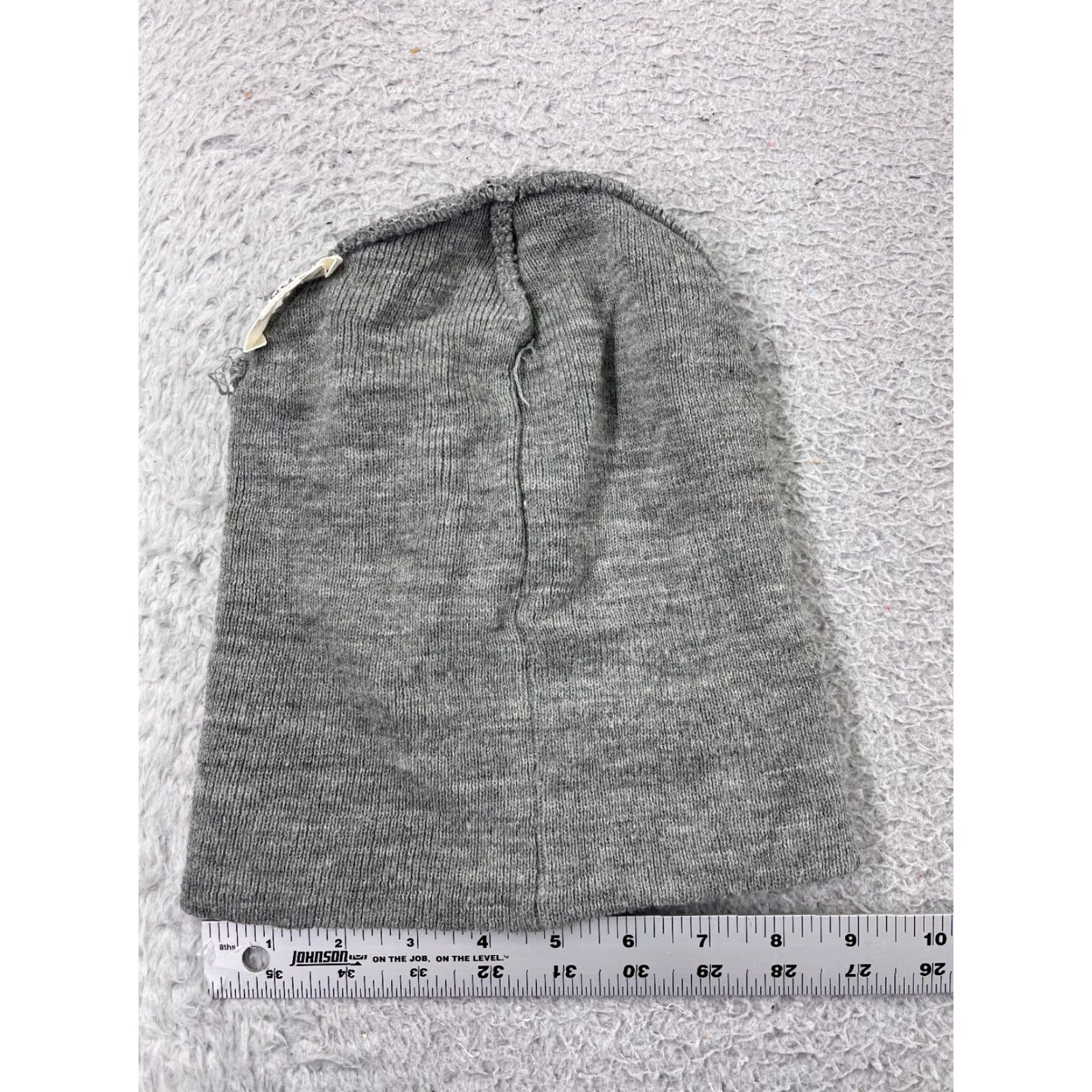 VIBE Mudd Beanie Toque Adult Gray Knit Embroidered Donut Kill My Vibe 100% Acrylic Men’s/Women’s Hat/Beanie? Size ONE SIZE - 5 Thumbnail