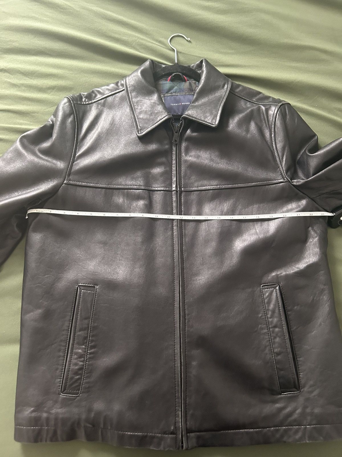Tommy Hilfiger Tommy Hilfiger Leather Jacket Size US M / EU 48-50 / 2 - 7 Thumbnail