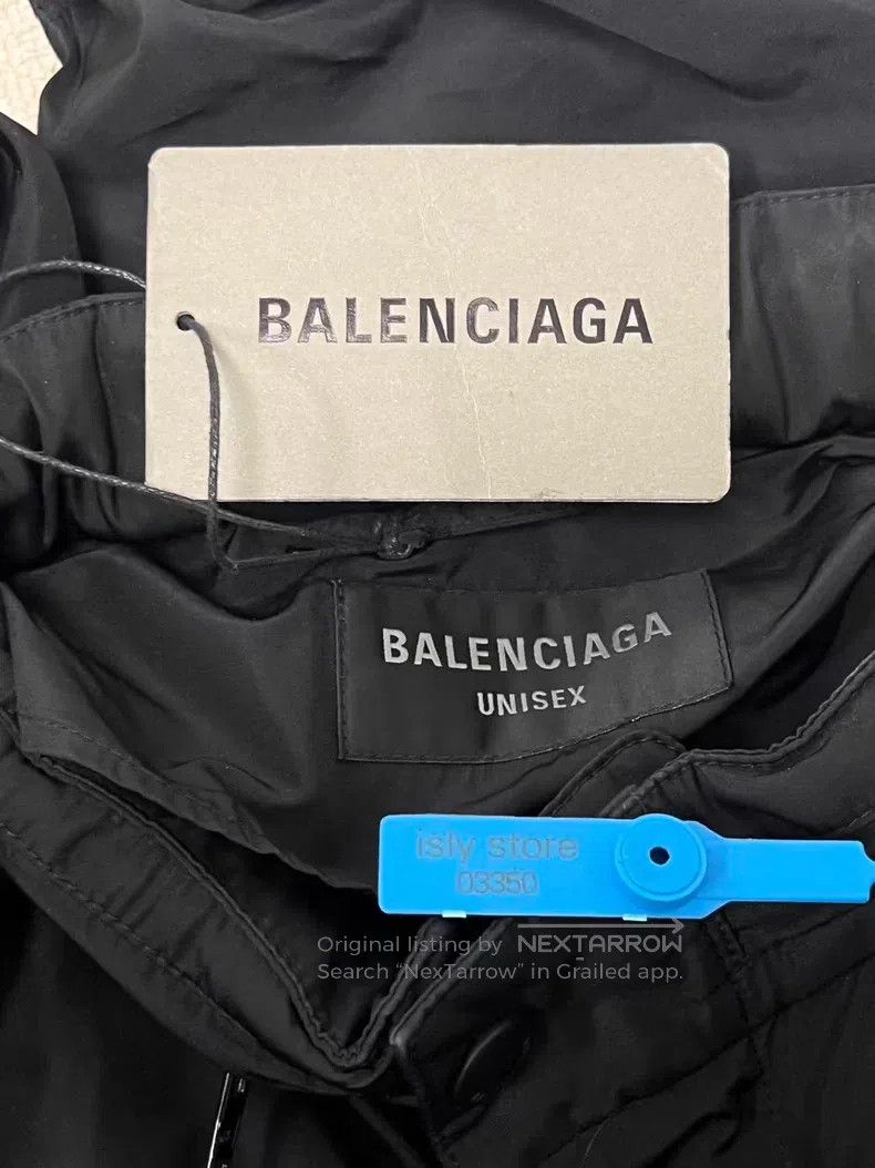 Balenciaga Balenciaga Coke Tape Printed Long Sleeve Detachable Hood J Size US XS / EU 42 / 0 - 5 Thumbnail