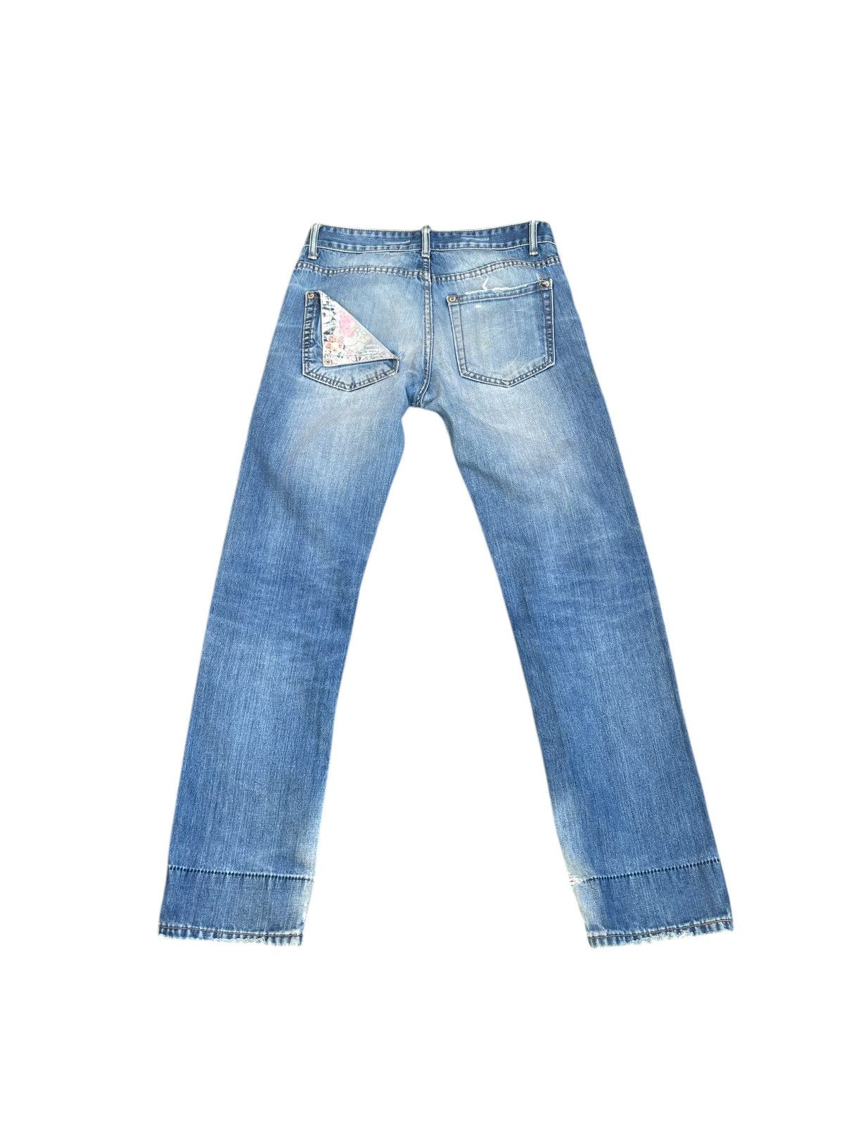 Designer × Dsquared2 Dsquared2 Distresed Denim Size US 33 - 12 Thumbnail