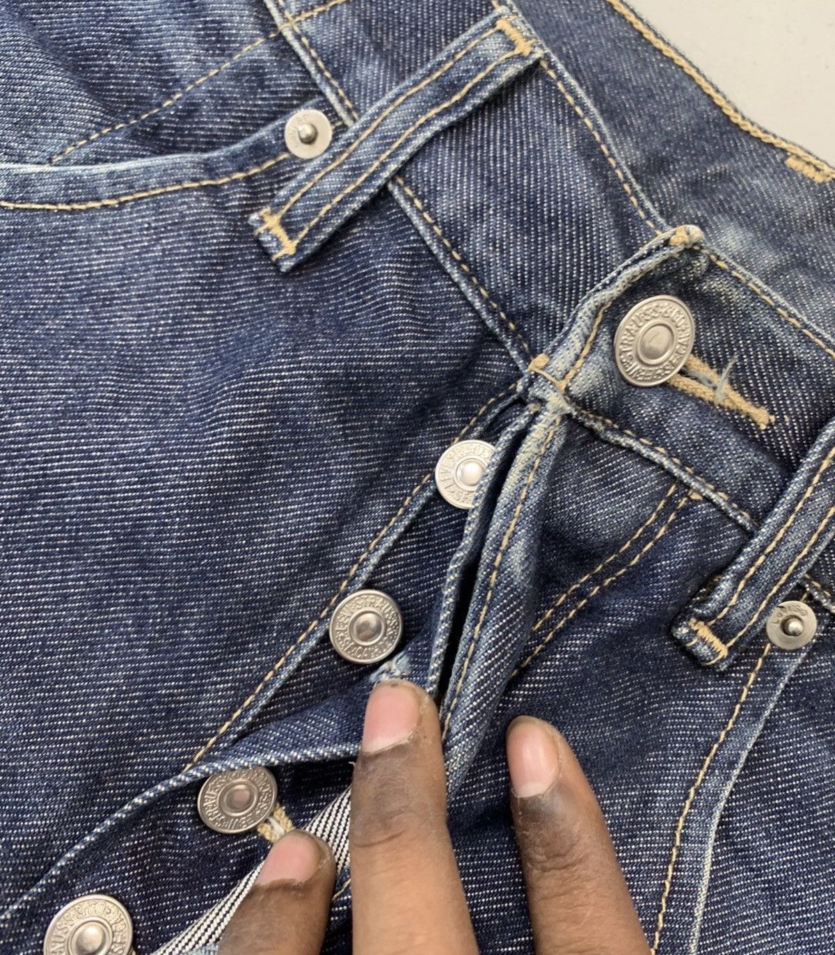 Levi's Vintage Levi’s engineer jeans denim Size US 30 / EU 46 - 7 Thumbnail