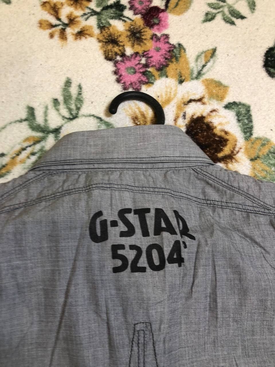 G-Star G-Star Big Blue Blue Long Slee Wing Oxford 100% Western Size US XL / EU 56 / 4 - 15 Thumbnail