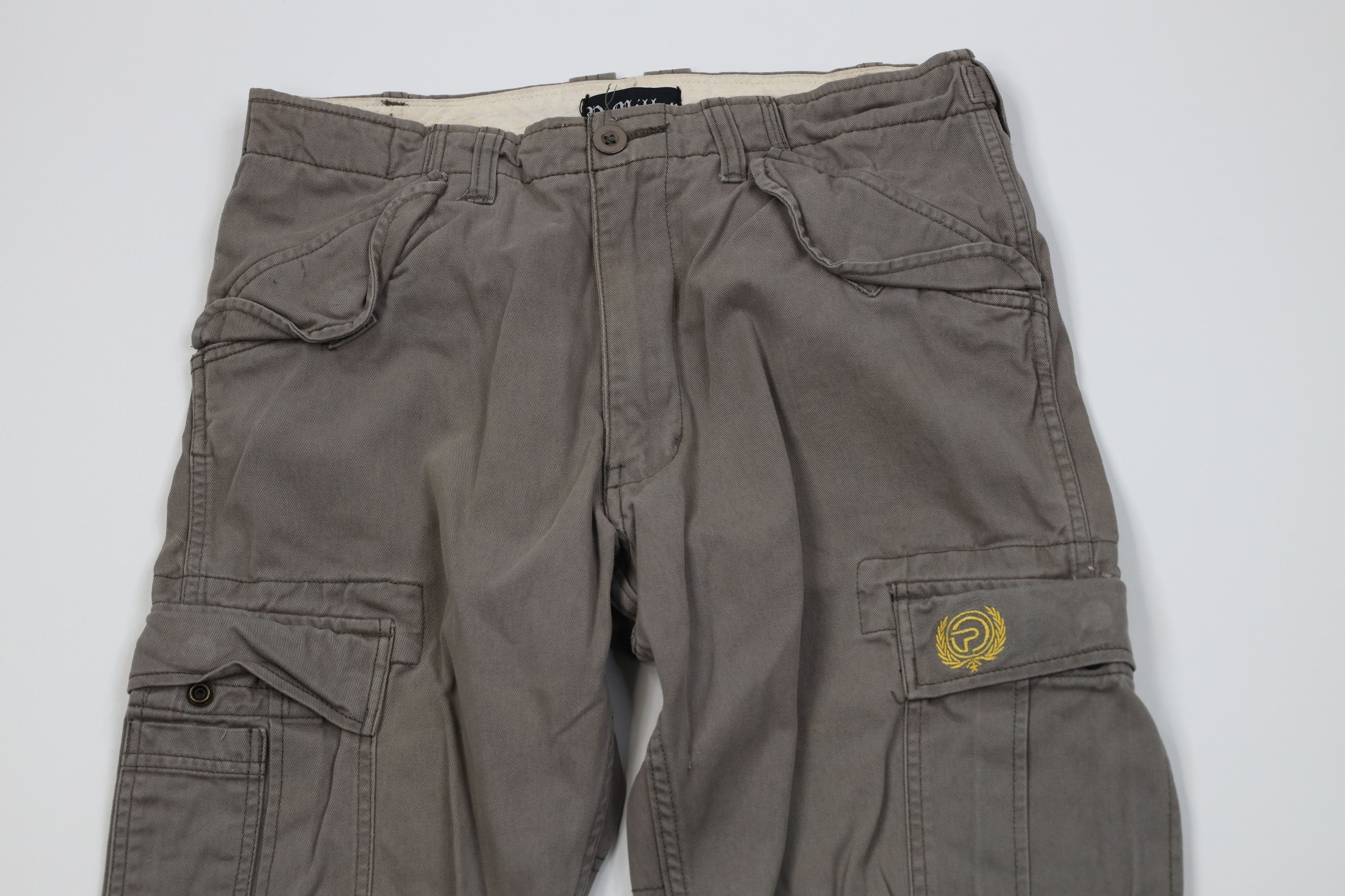 Vintage Vintage Y2K P Miller Relaxed Fit Cargo Pants Gray Cotton Size US 30 / EU 46 - 2 Thumbnail