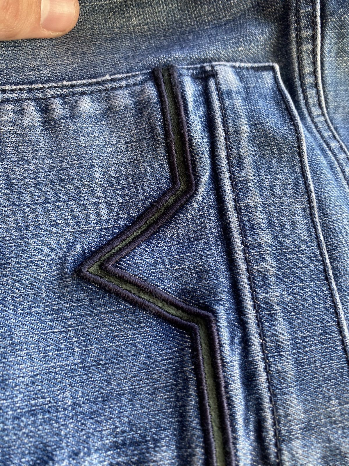 Versace 🔥Versace Luxury mens distressed jeans straight 32 designer Size US 32 / EU 48 - 16 Thumbnail