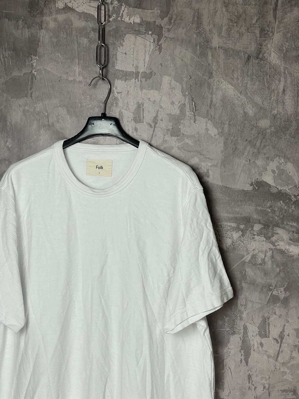 Folk × Other UK Folk Marret White Basic streetwear SS T-Shirt Size L Size US L / EU 52-54 / 3 - 4 Thumbnail