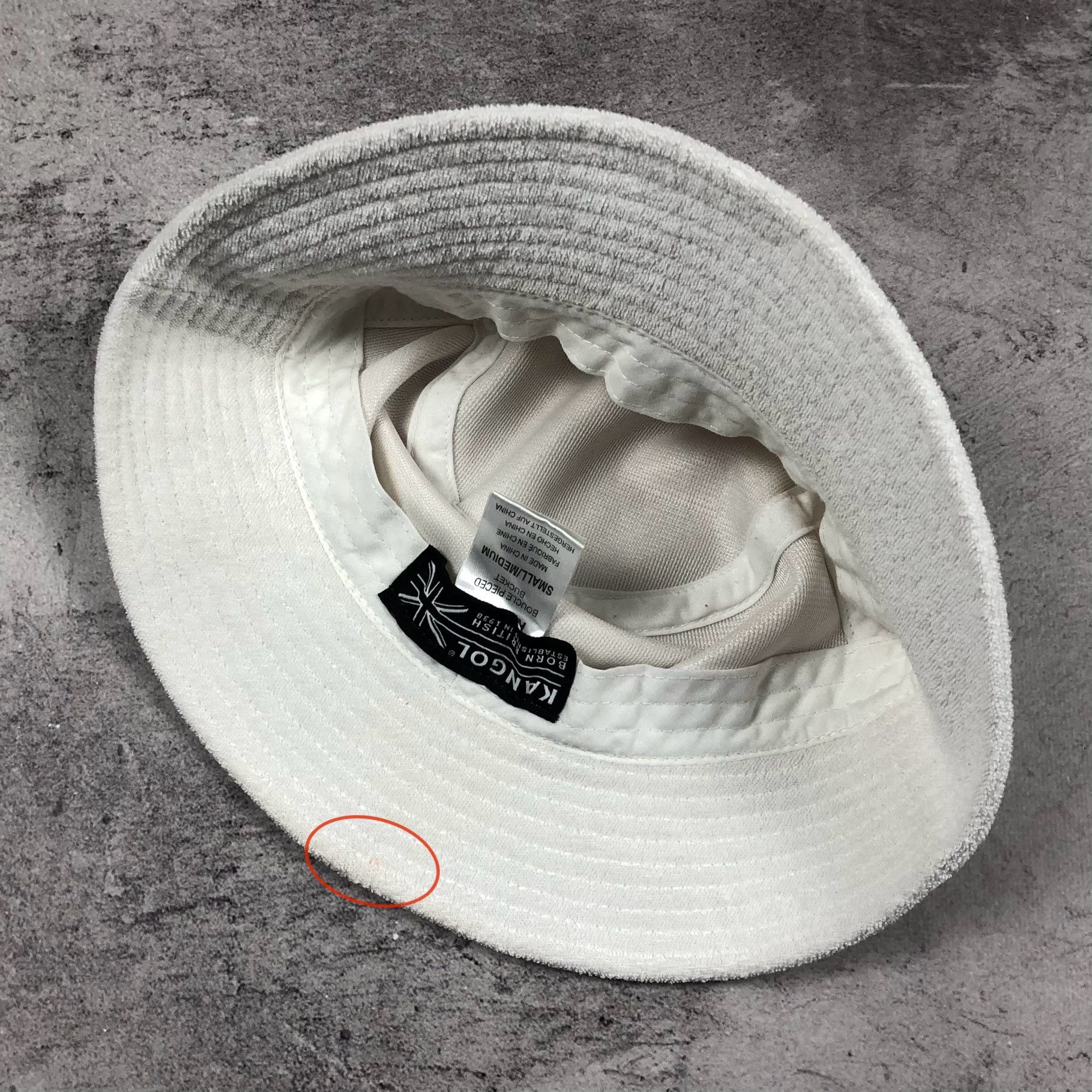 Kangol Kangol Terry Boucle Pieced Bucket Hat Size ONE SIZE - 8 Thumbnail