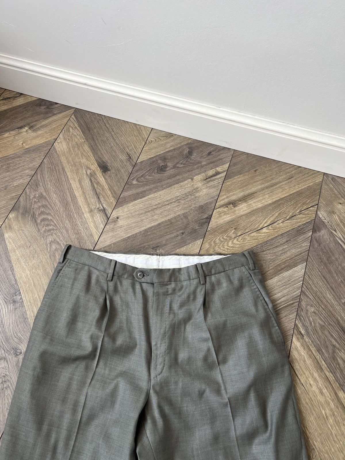 Pal Zileri Vintage Pal Zileri Classic Two Piece Gray Suit Size 54R - 18 Thumbnail