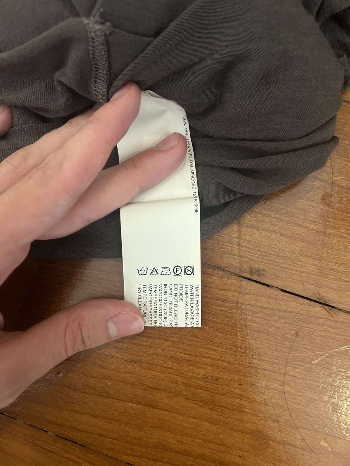 Designer × Rick Owens × Rick Owens Drkshdw One shoulder Rick Owen’s drkshdw long tank top Size L / US 10 / IT 46 - 6 Thumbnail