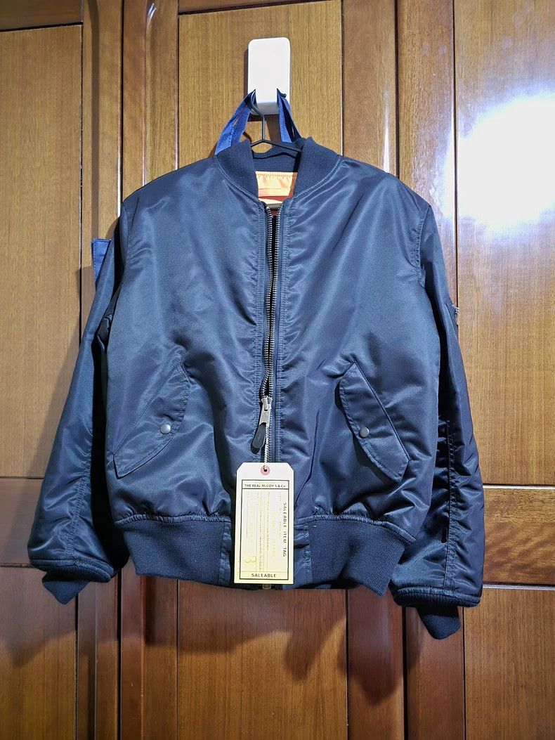 The Real McCoy's The Real Mccoy's TYPE MA-1 REAL McCOY MFG. CO. / BLACK MJ Size US M / EU 48-50 / 2 - 1 Thumbnail