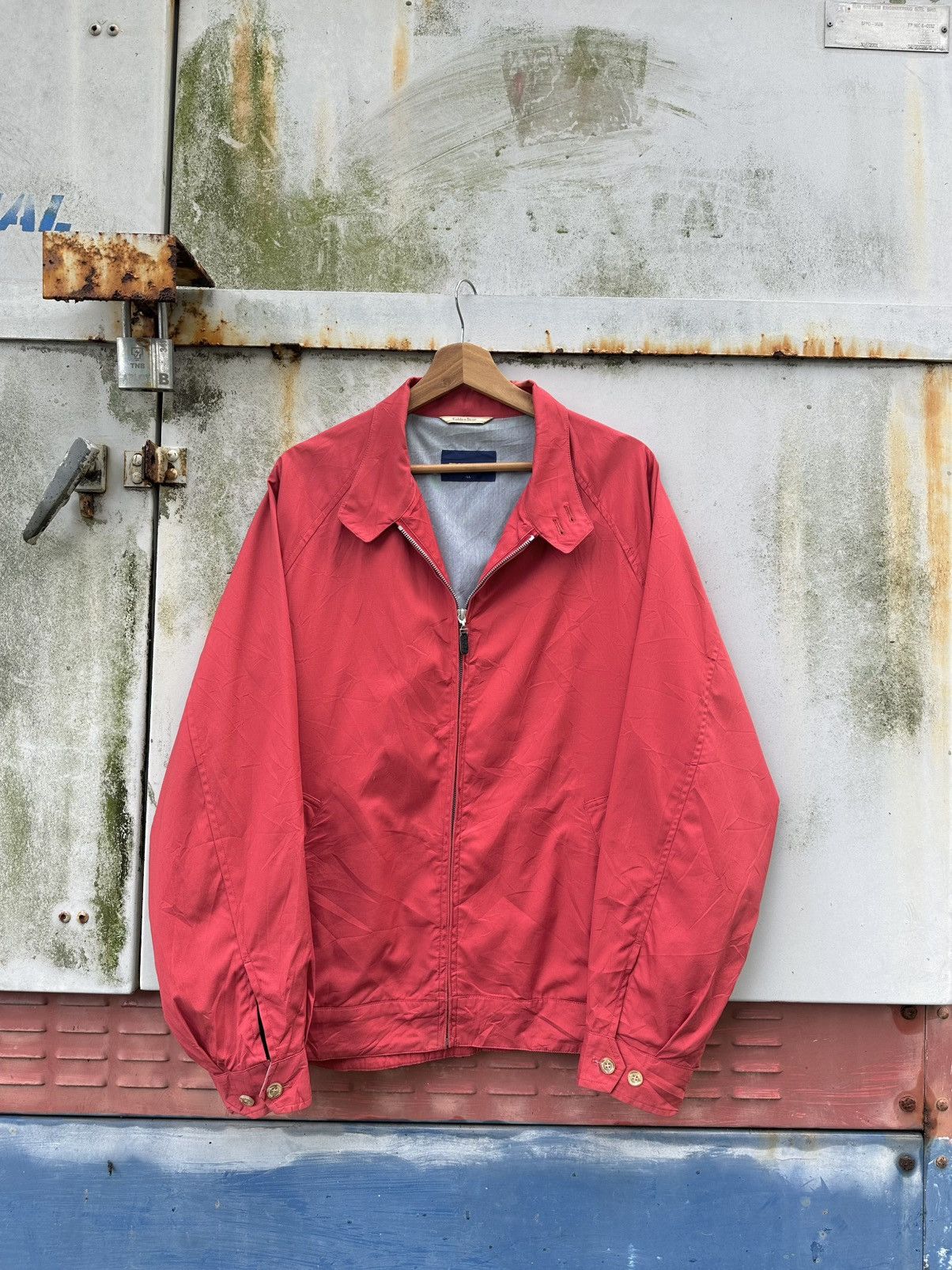 👹Vintage Golden Bear Light Bomber Jacket