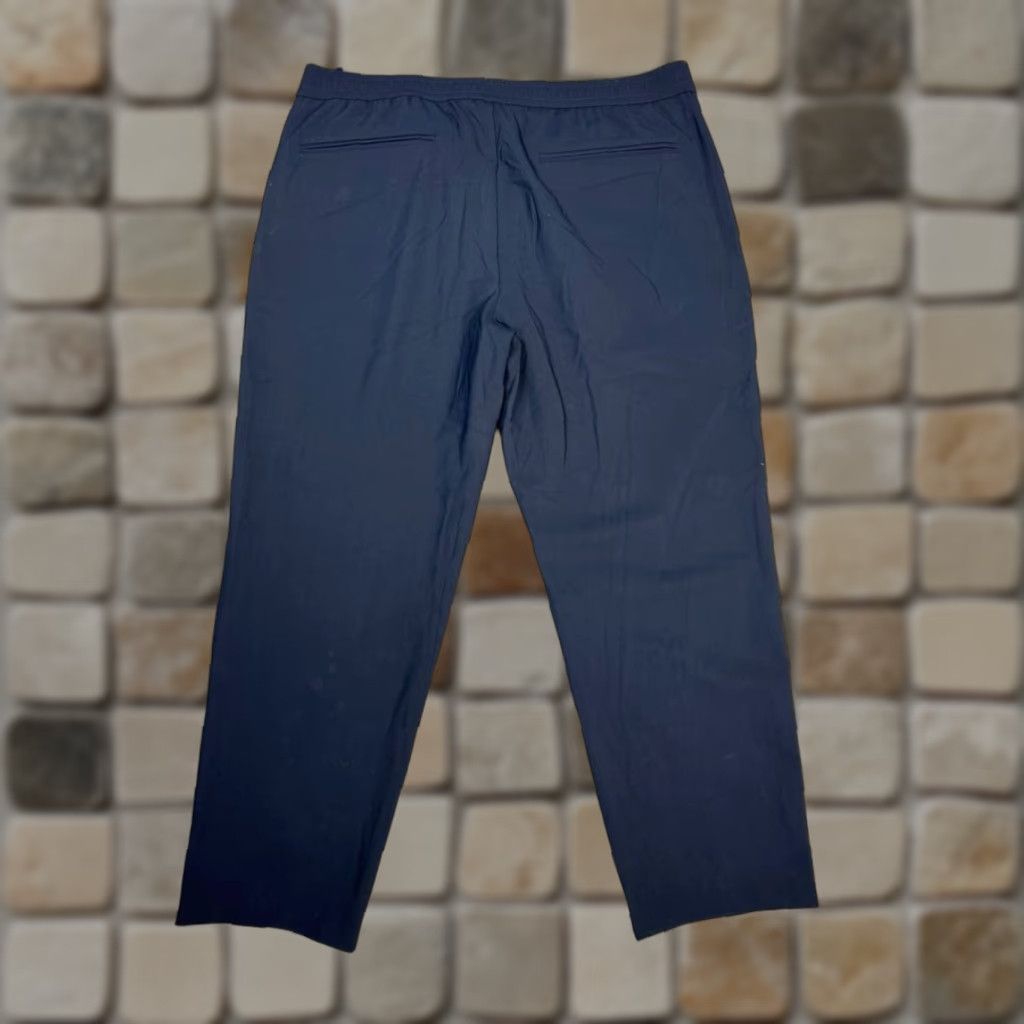 Theory Theory Mayer Pants Mens 36 Blue High Rise Stretch Ponte Chino Straight Front 36 Adult Regular Clothing Mens Size US 36 / EU 52 - 1 Thumbnail