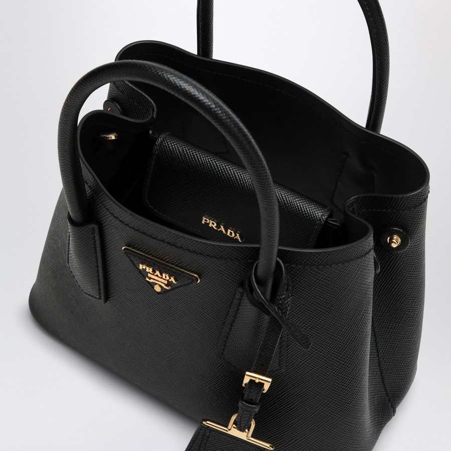 Prada o1d2blof0924 Size : OS / Double Mini Bags In Black Size ONE SIZE - 4 Thumbnail