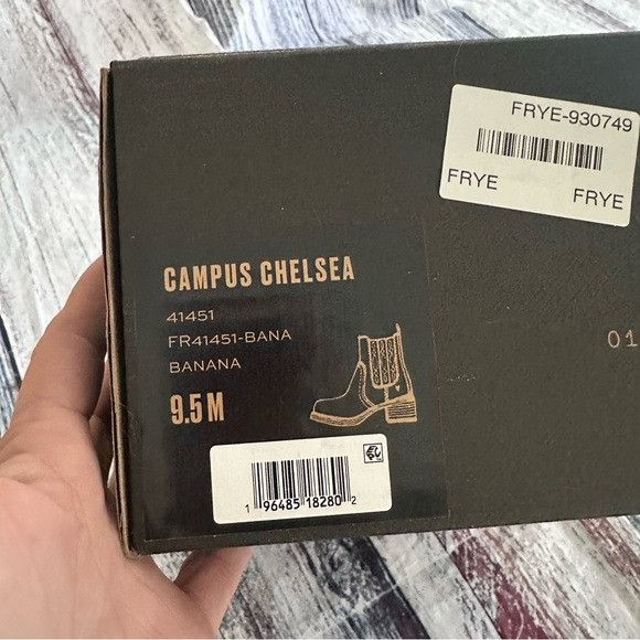 Frye EUC FRYE Campus Banana Tan Leather Chelsea Boots With Box Size US 9.5 / IT 39.5 - 4 Thumbnail