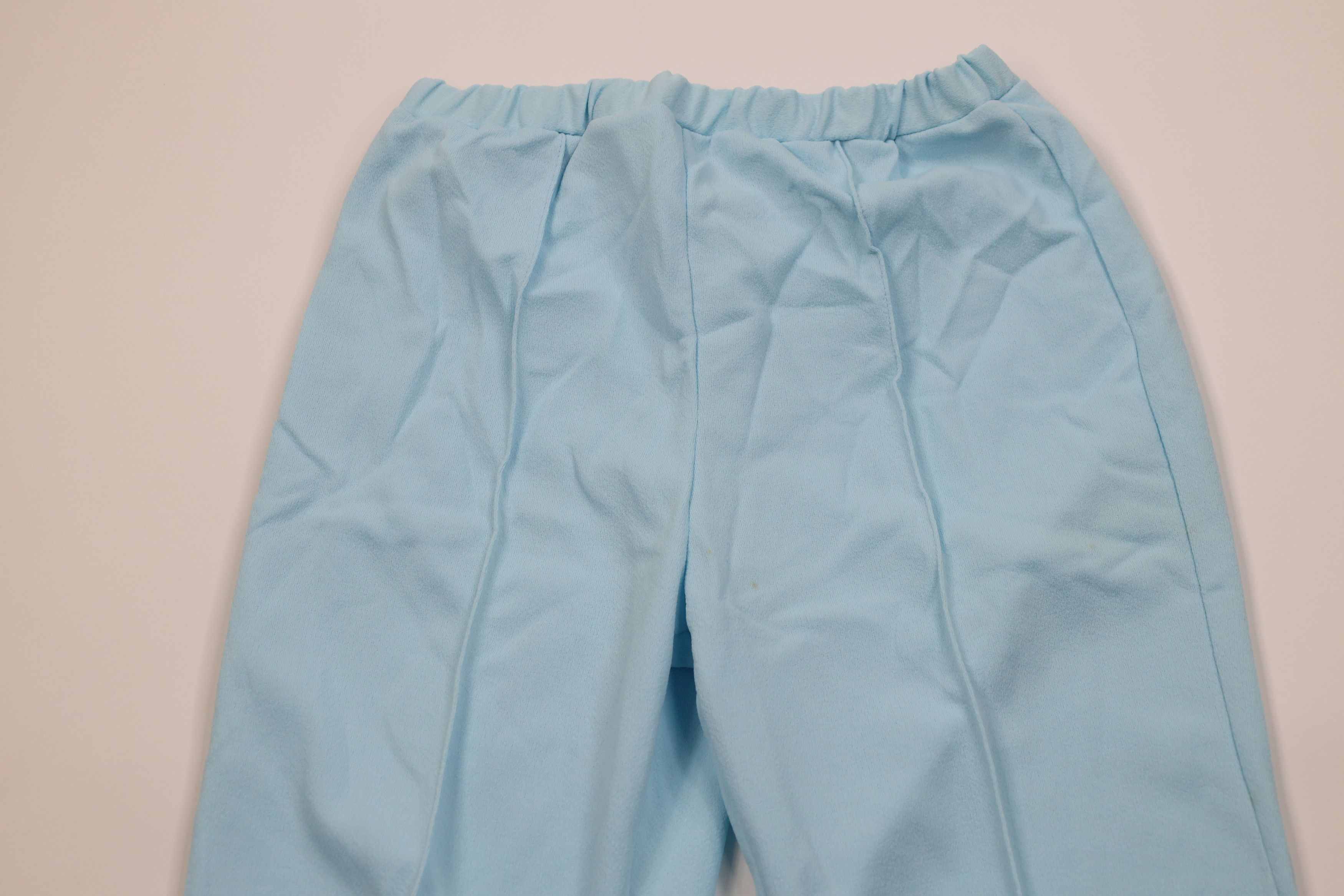 Vintage Vintage 70s Streetwear Bell Bottoms Chino Pants Blue USA Size 38" / US 16 / IT 52 - 2 Thumbnail