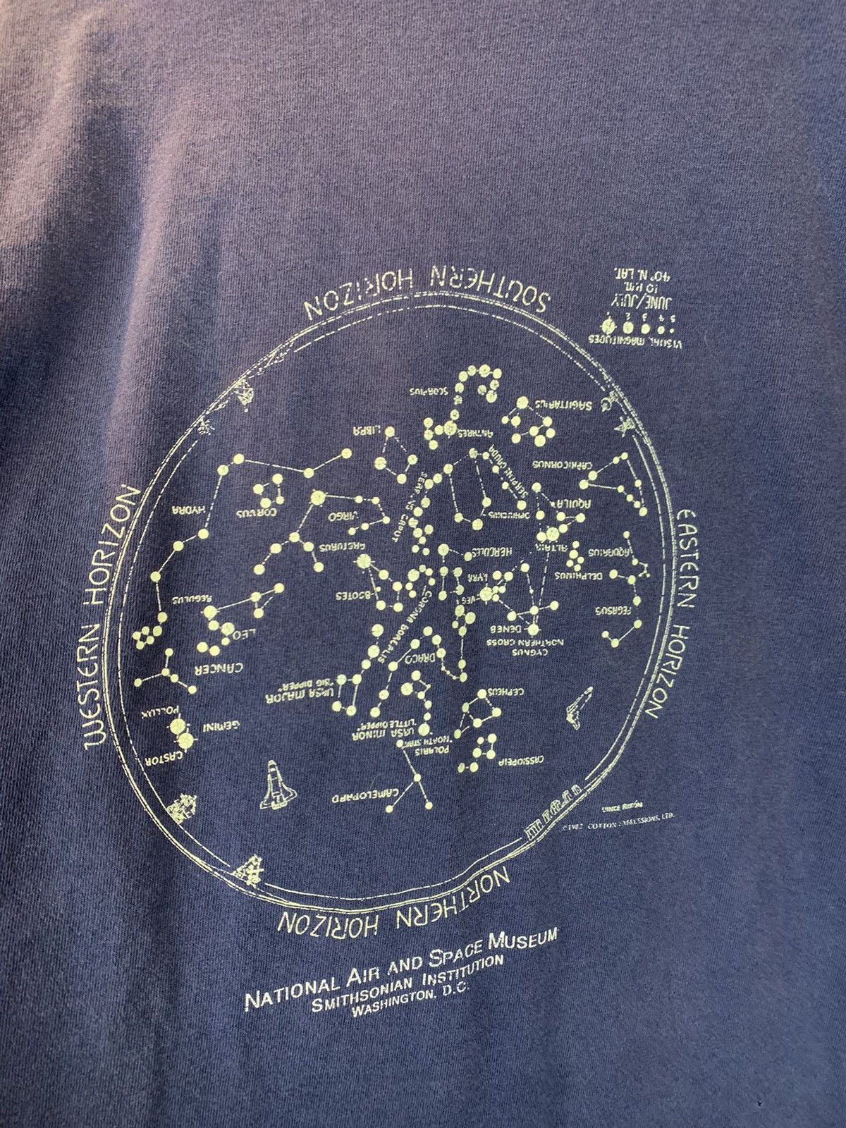 Arts & Science × Vintage RARE Vintage National Air & Space Museum Constellation Shirt Size US XL / EU 56 / 4 - 5 Thumbnail