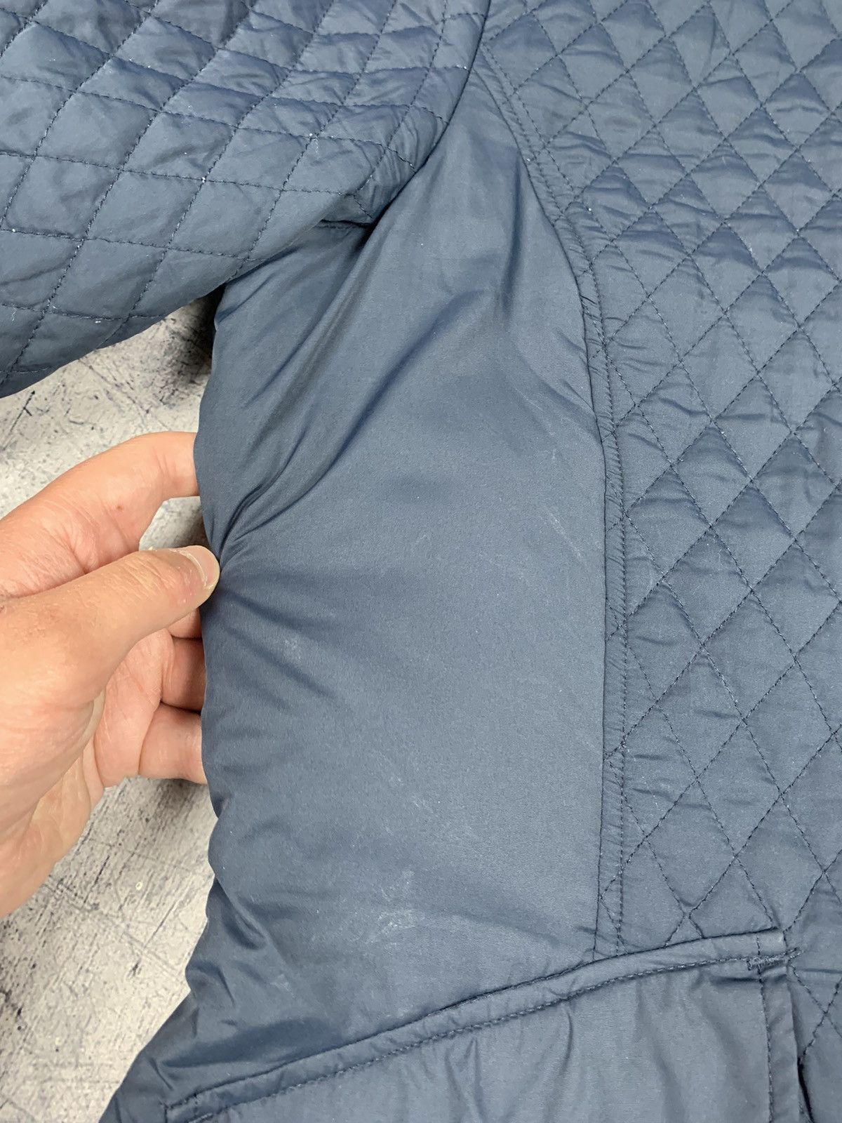 Designer Vintage Musto Down Quilted Jacket Designer Sailing Size L / US 10 / IT 46 - 10 Thumbnail