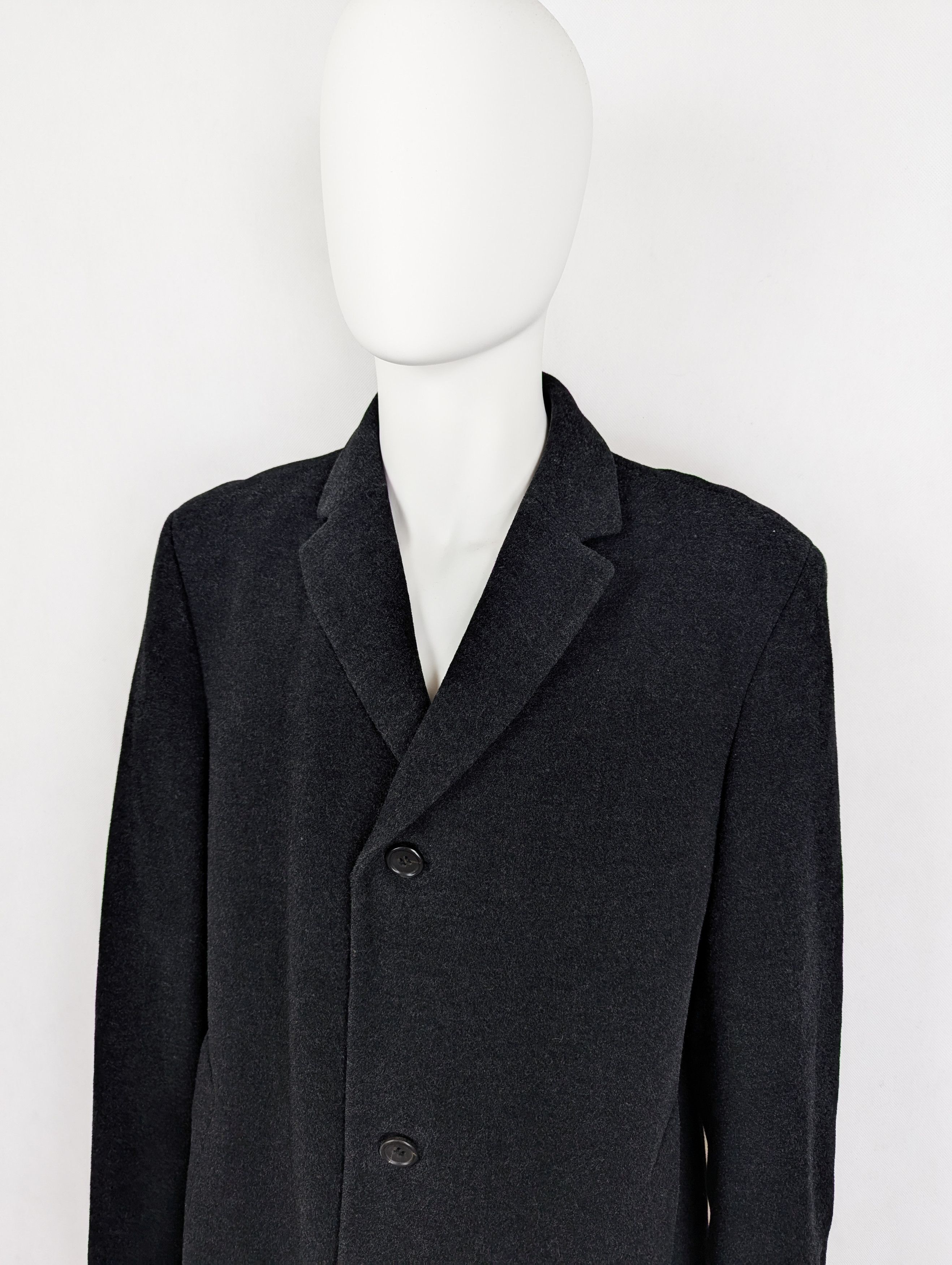 Hugo Boss Hugo Boss dark grey wool coat 52 Size US L / EU 52-54 / 3 - 2 Thumbnail