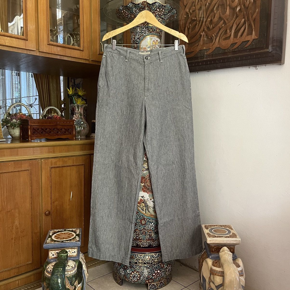 Japanese Brand × Spellbound × Vintage Vintage Spellbound Extra Wide Trouser Size US 34 / EU 50 - 1 Thumbnail
