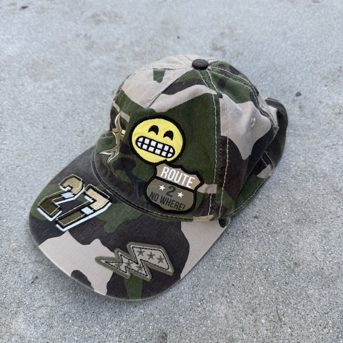 Other camo hat w/ street style patches Size ONE SIZE - 3 Thumbnail