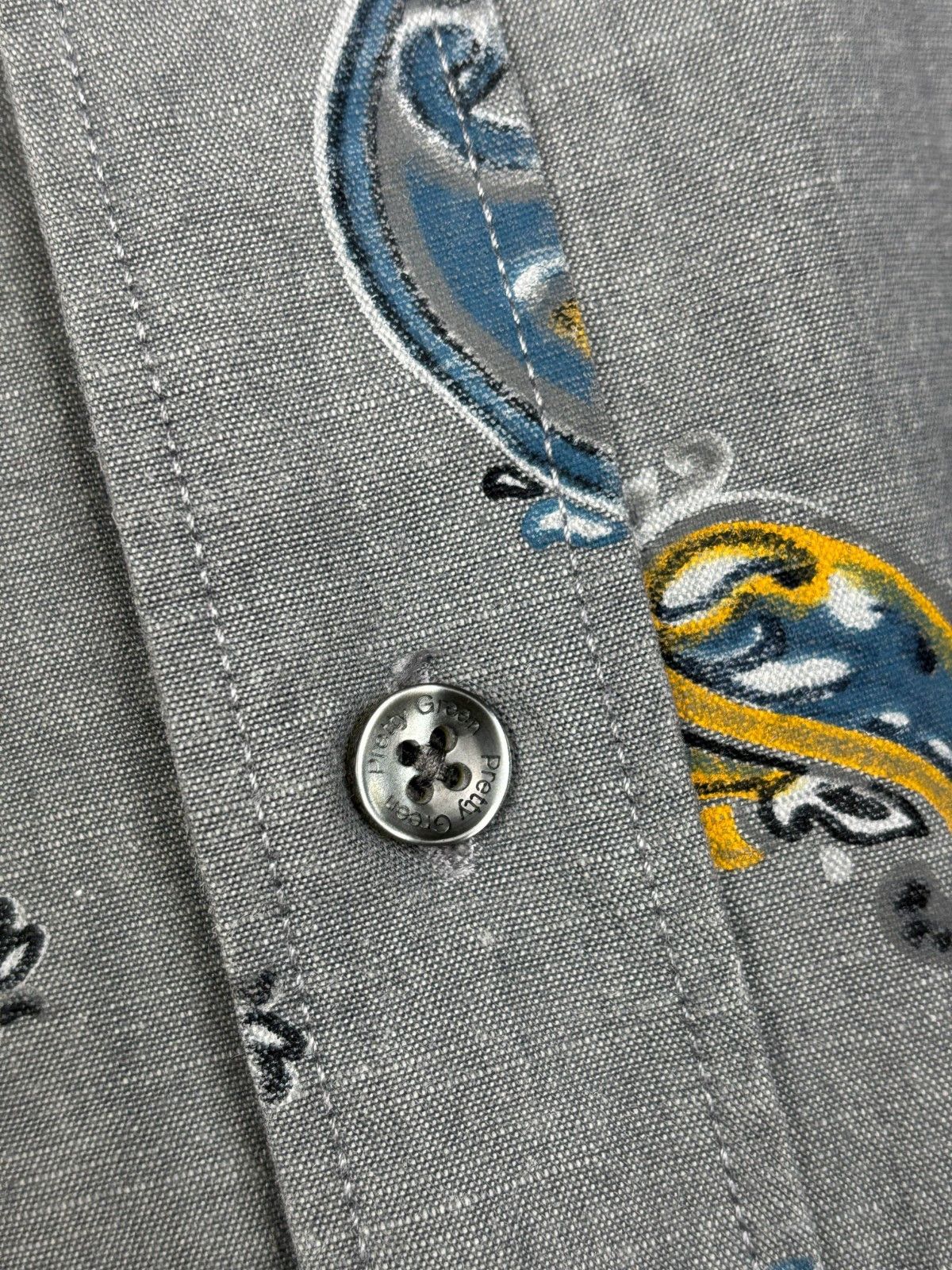 Pretty Green Pretty Green Paisley Short Sleeve Shirt Size M Size US M / EU 48-50 / 2 - 6 Thumbnail