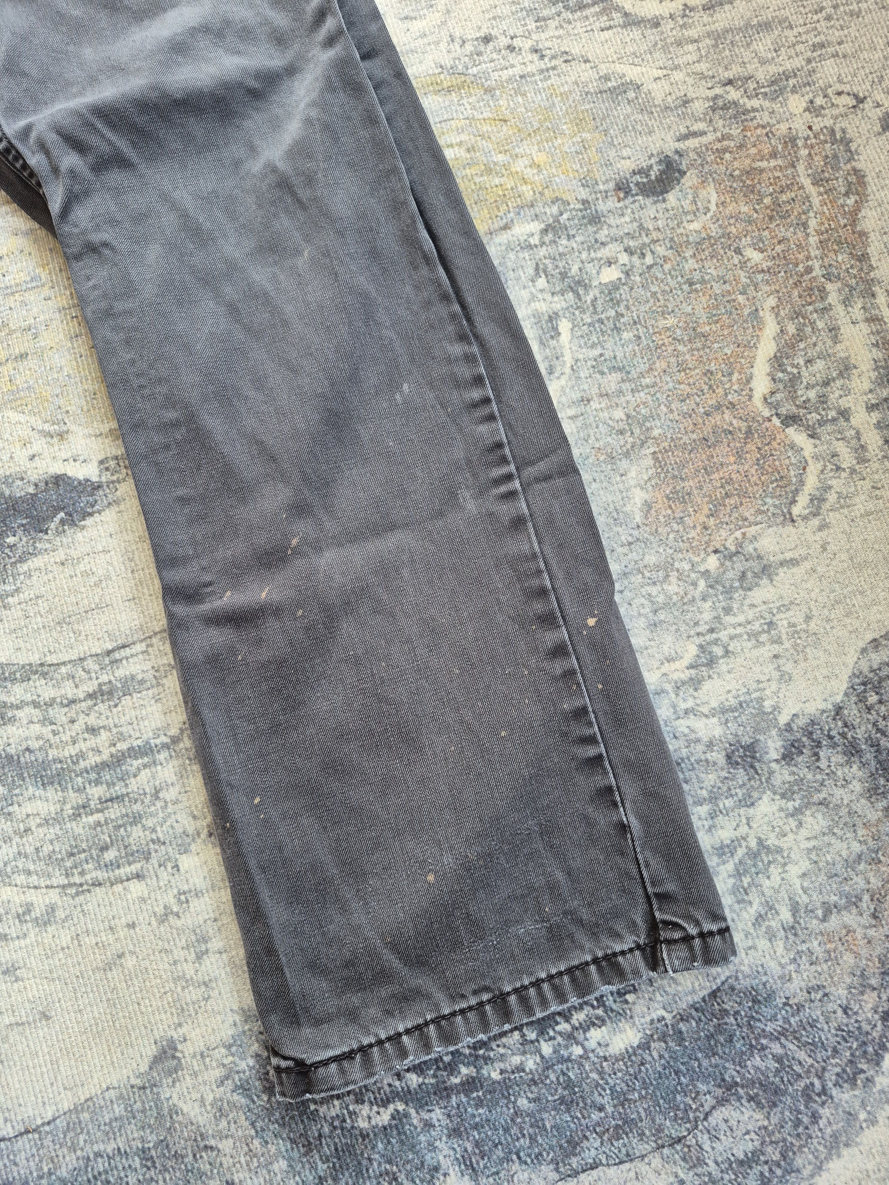 Levi's 🔥 Levis 514 Slim Straight All Black Jeans Denim Size US 32 / EU 48 - 5 Thumbnail