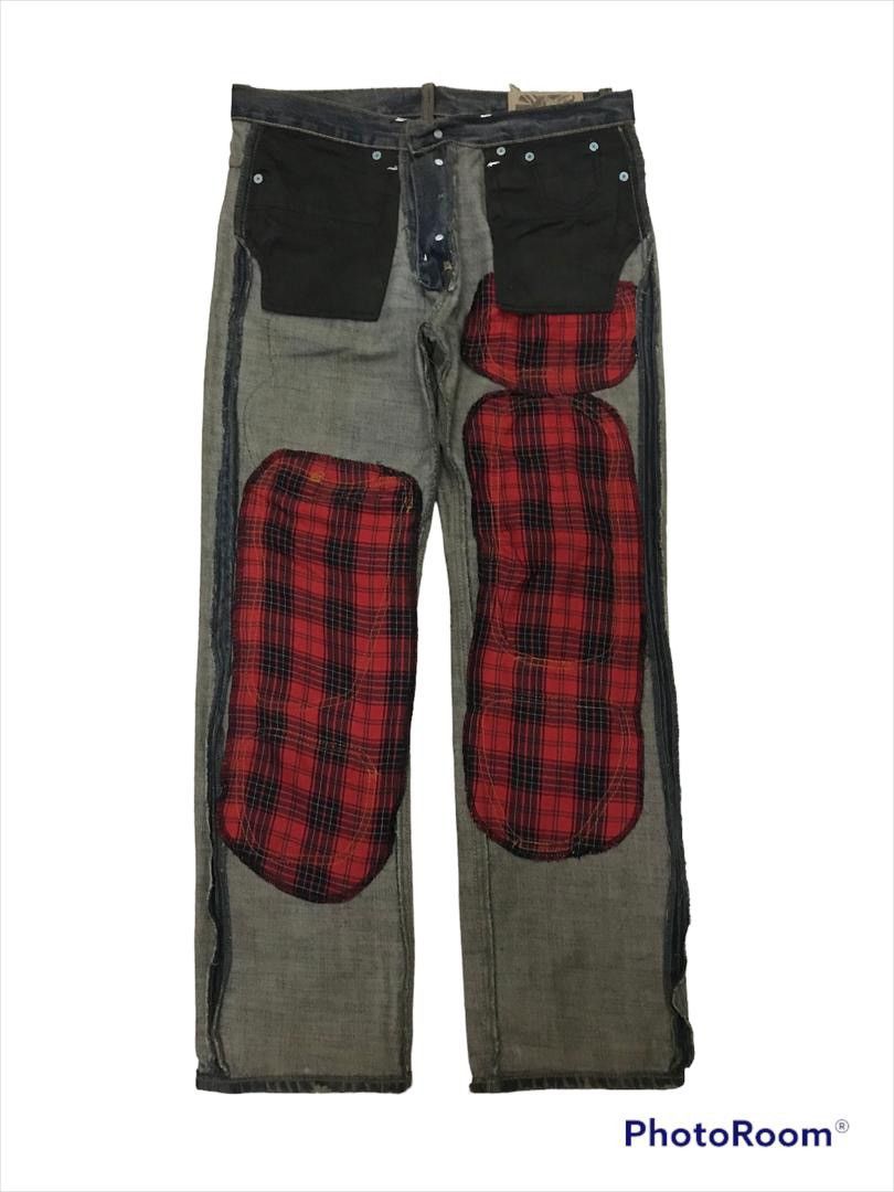 Hysteric Glamour 💥Japanese Fashion Designer Super Lover Rockers Denim Size US 31 - 2 Thumbnail