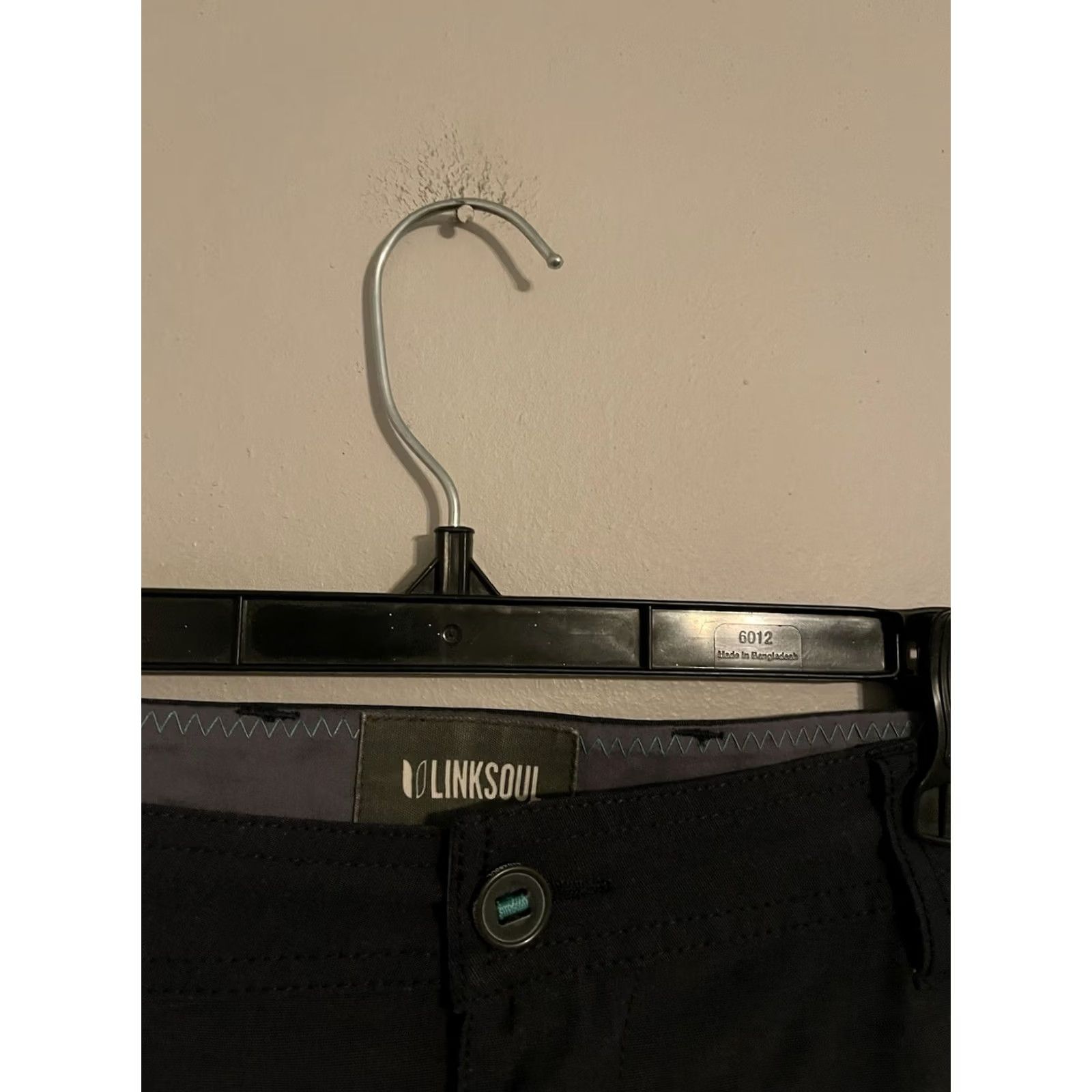 Vintage Linksoul Gray Blue Chino Pants Men's 34S 35x28 Athletic Flat Front Golf Size US 34 / EU 50 - 2 Thumbnail