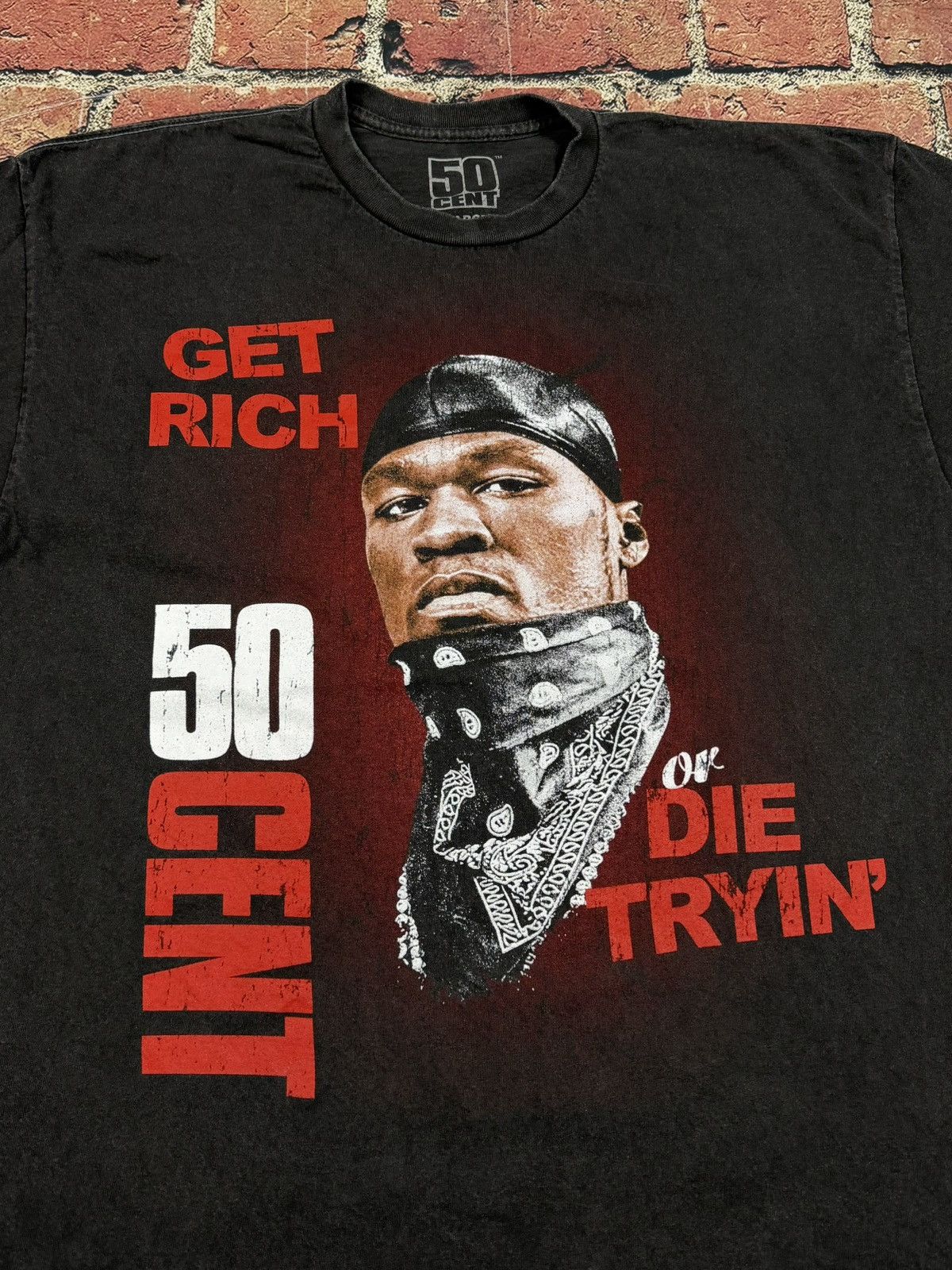 50 Cent 50 Cent Get Rich or Die Tryin’ T-Shirt Double Sided Rap Tee Size US L / EU 52-54 / 3 - 3 Thumbnail