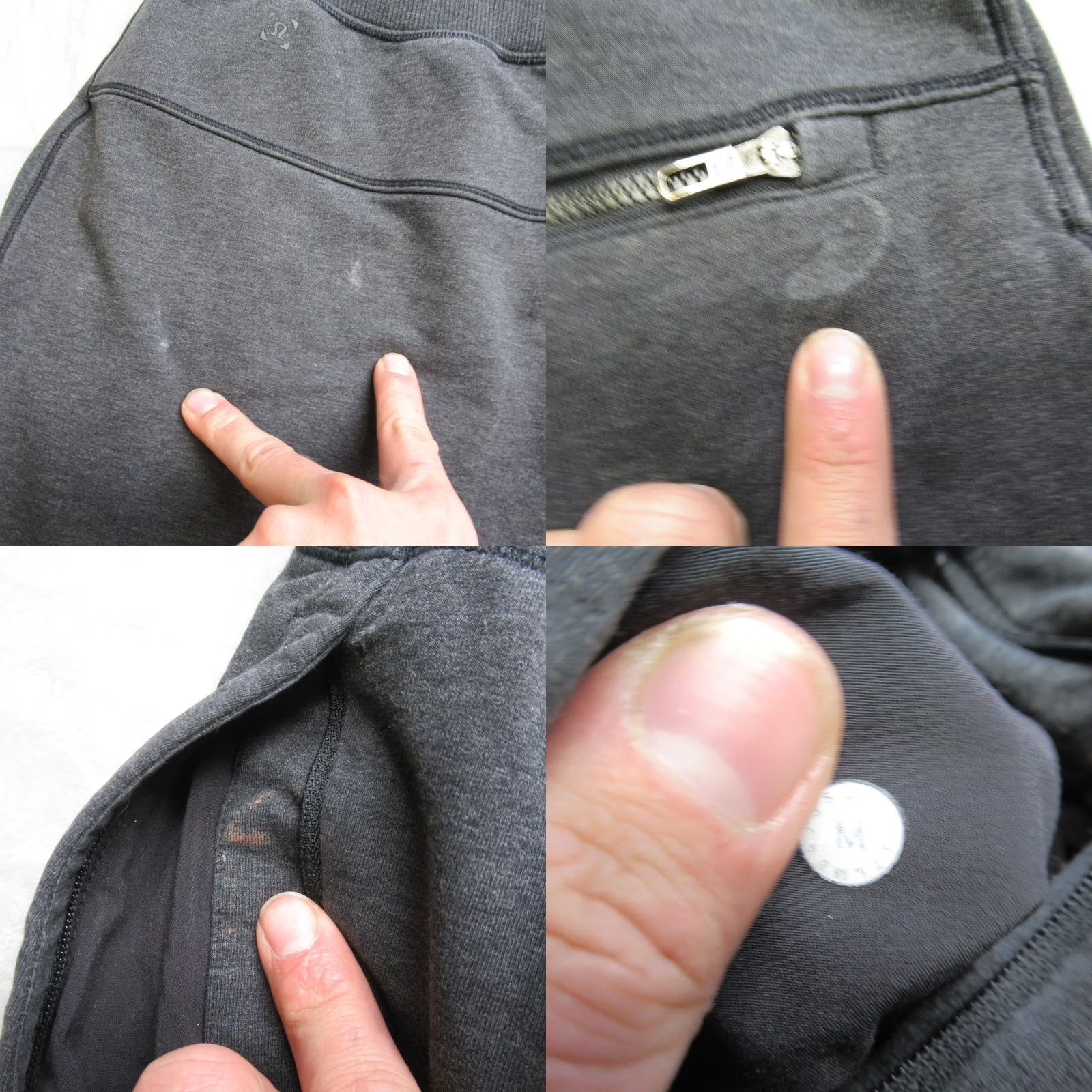 Lululemon Lululemon Jogger Pants Men Medium Gray Sweatpants Drawstring Comfort Fit Size US 31 - 9 Thumbnail