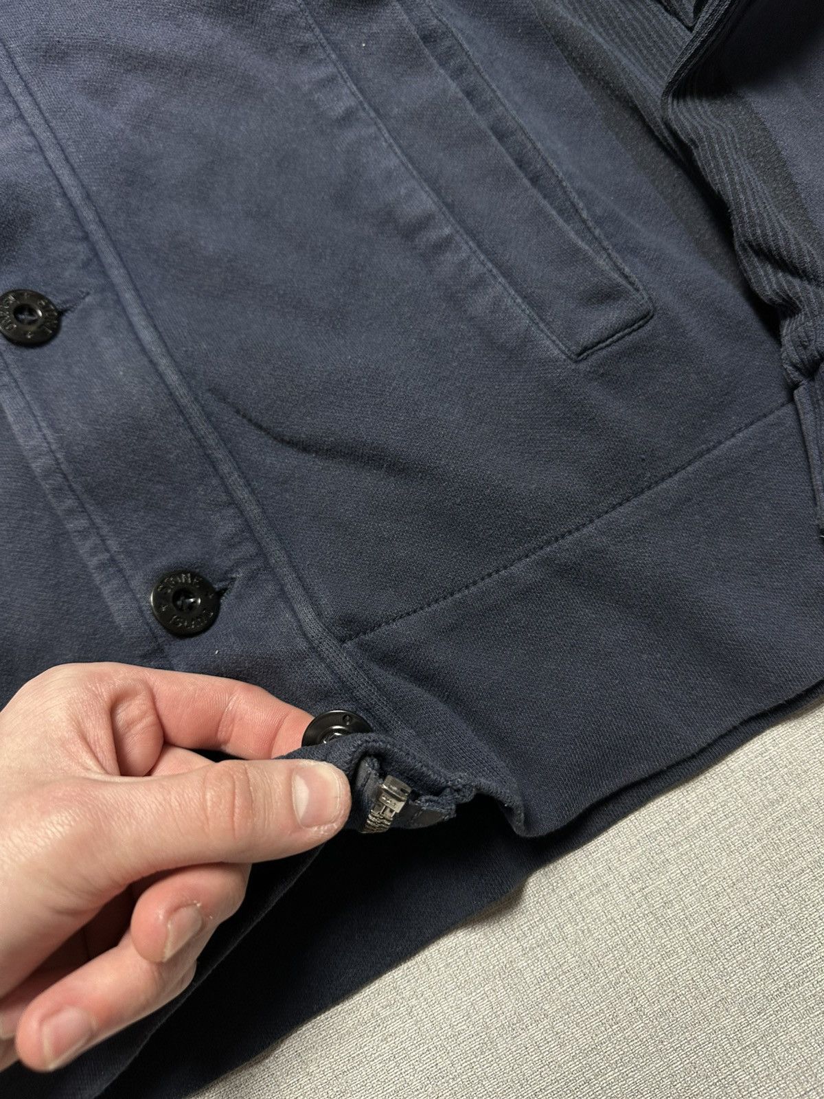 Stone Island × Vintage Stone Island Vintage Archive Clothing Zip Hoodie 2001 Size US M / EU 48-50 / 2 - 6 Thumbnail